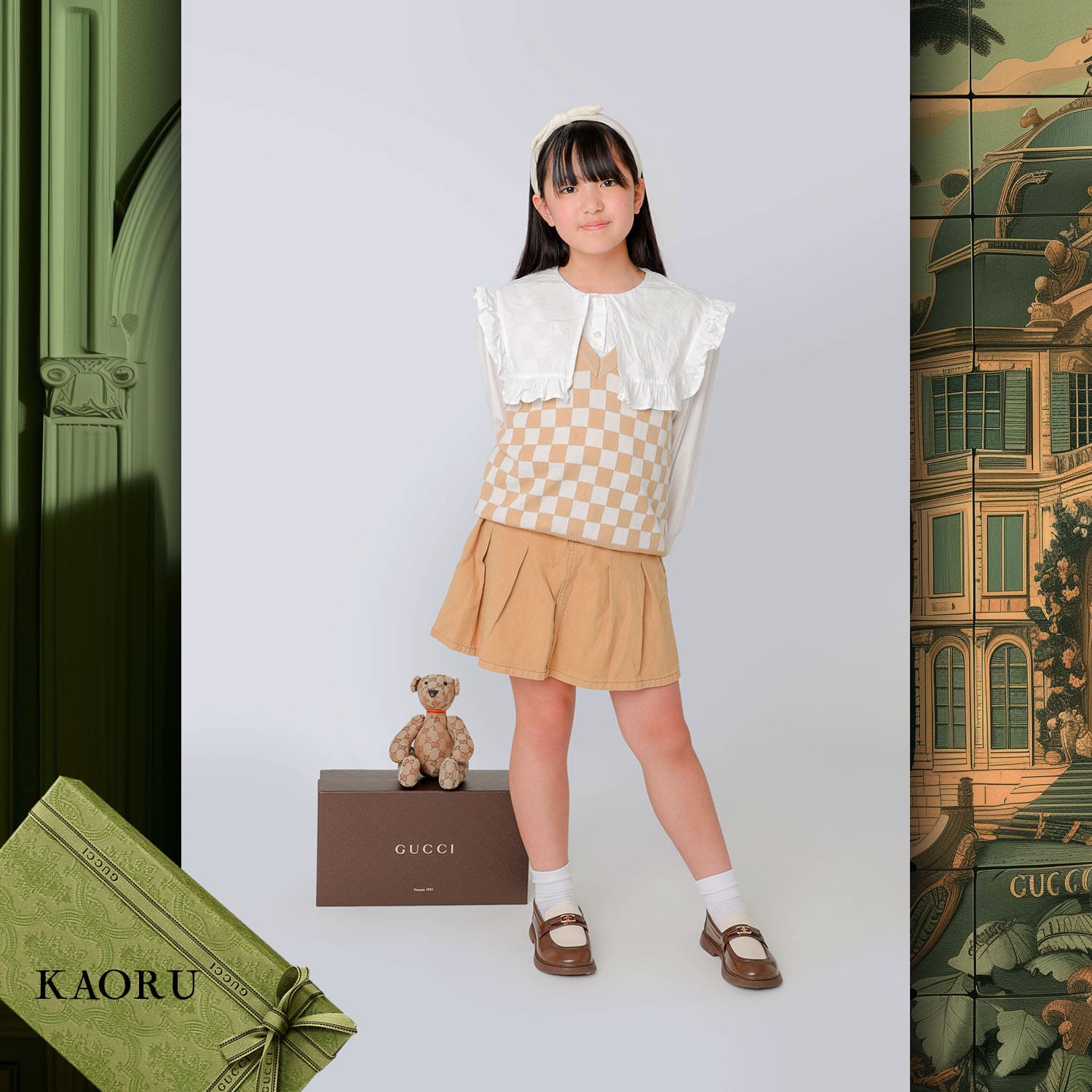 039 Tokei Infantil Runway Revista World Kids Audition 2024 Gucci