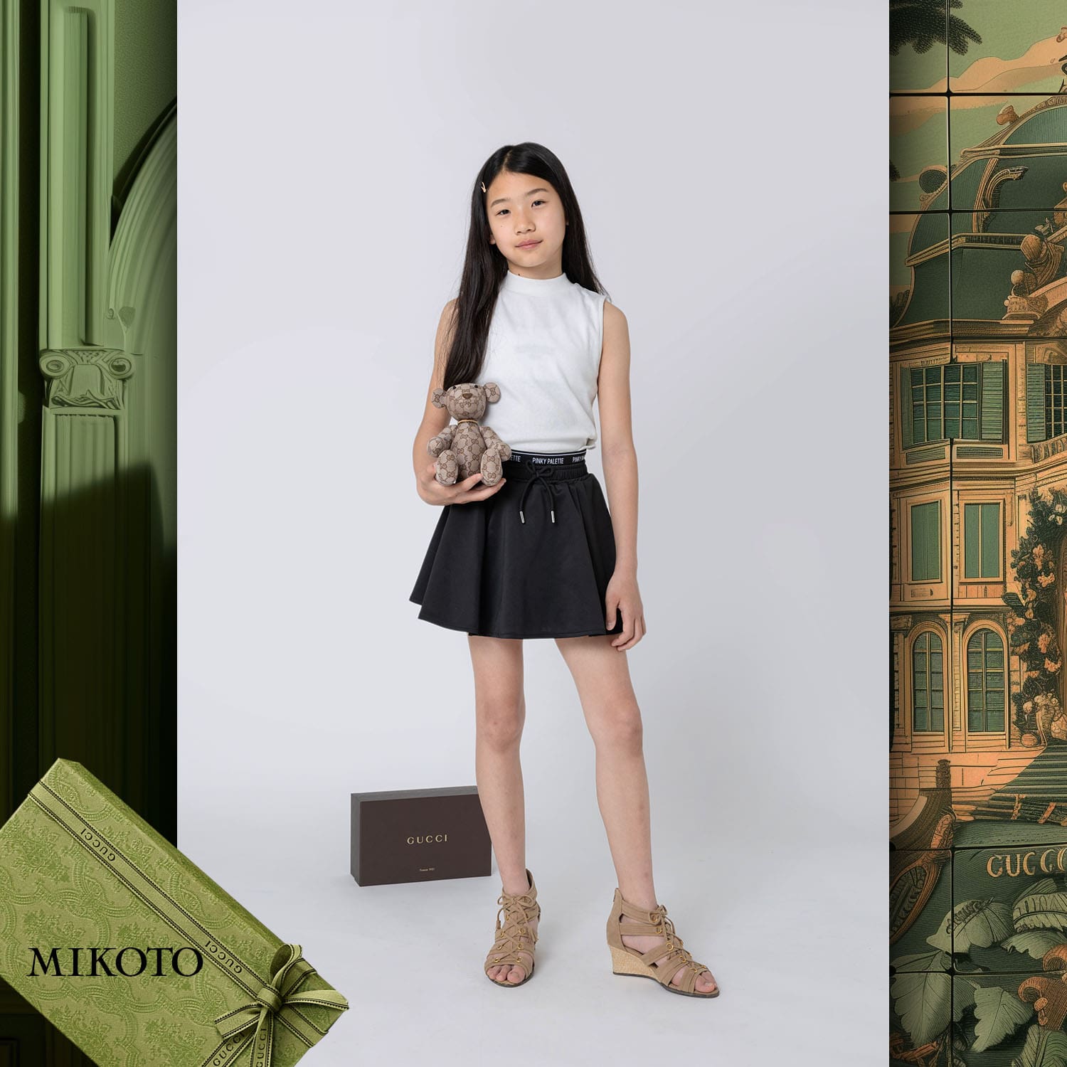 043 Tokei Infantil Runway Revista World Kids Audition 2024 Gucci