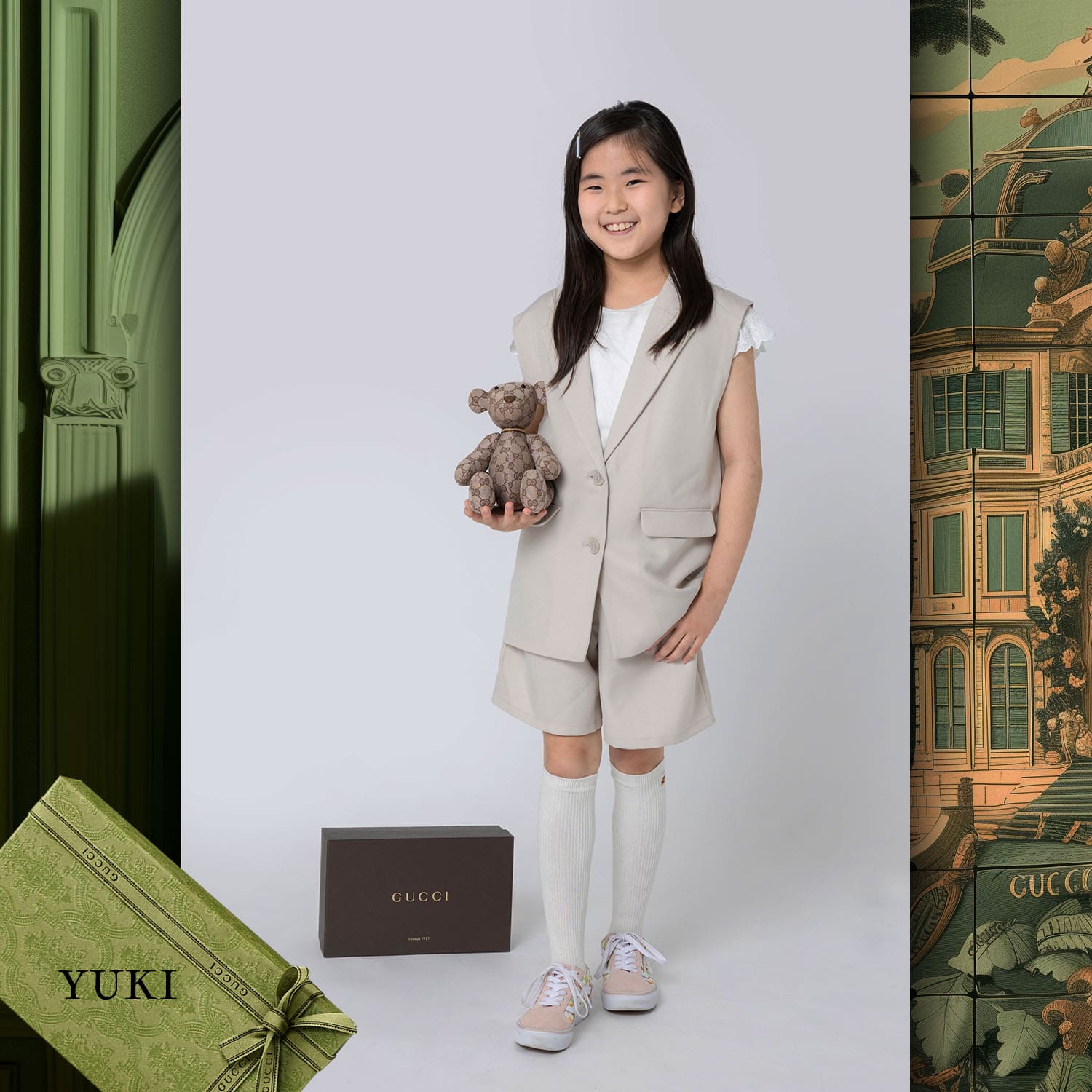 046 Tokei Infantil Runway Revista World Kids Audition 2024 Gucci