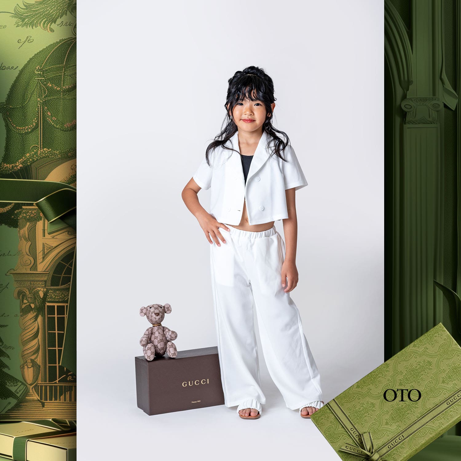 047 Tokei Infantil Runway Revista World Kids Audition 2024 Gucci