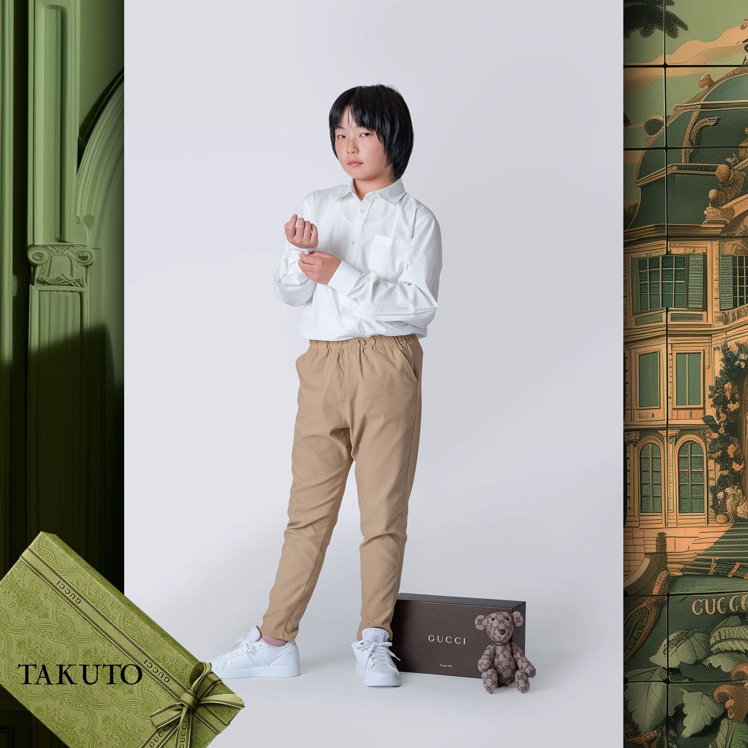 048 Tokei Infantil Runway Revista World Kids Audition 2024 Gucci