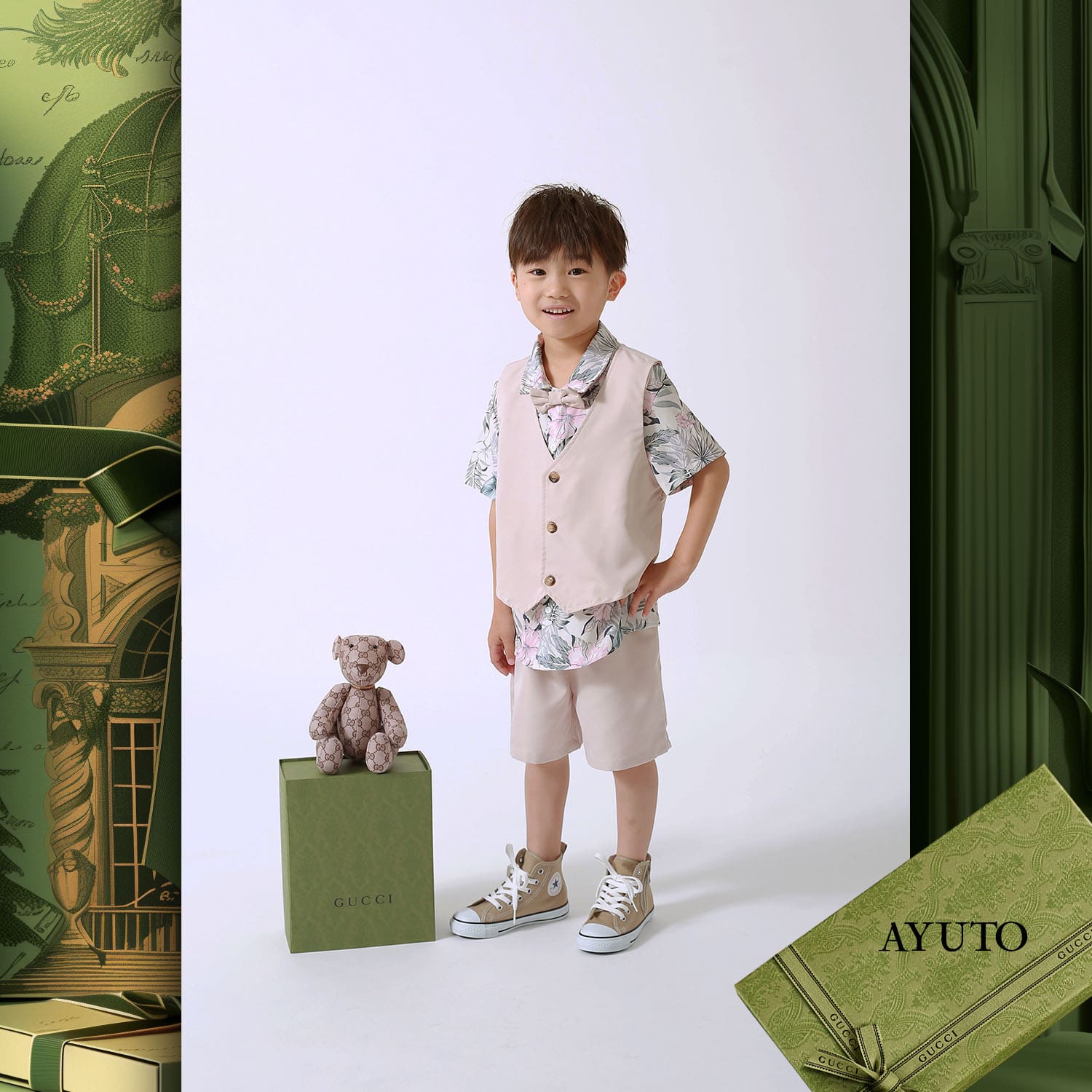 053 Tokei Infantil Runway Revista World Kids Audition 2024 Gucci