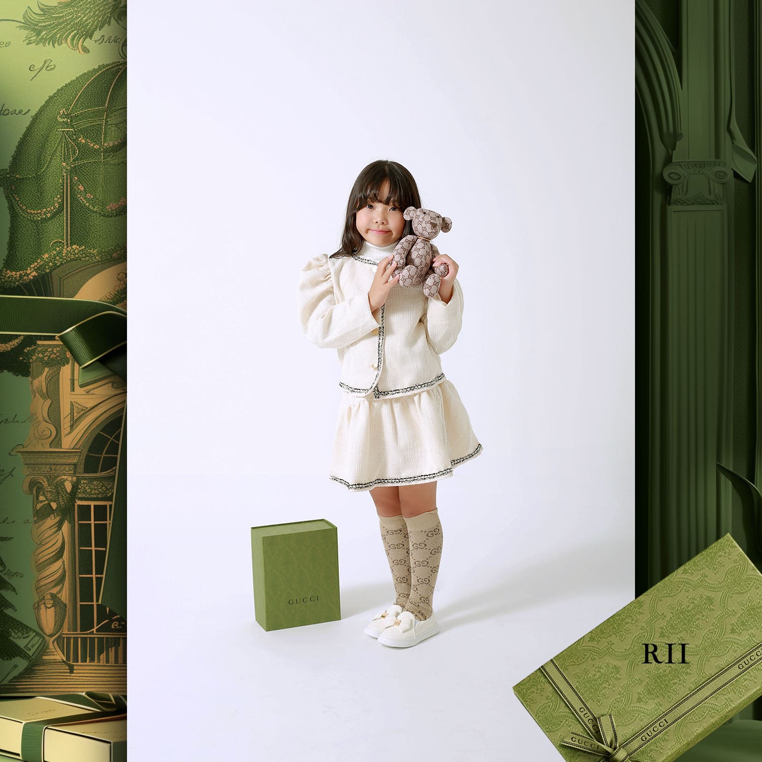 058 Tokei Infantil Runway Revista World Kids Audition 2024 Gucci