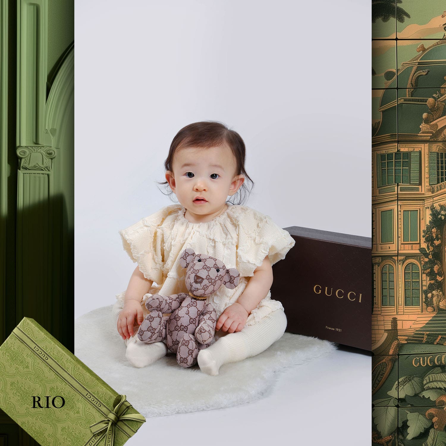 059 Tokei Infantil Runway Revista World Kids Audition 2024 Gucci