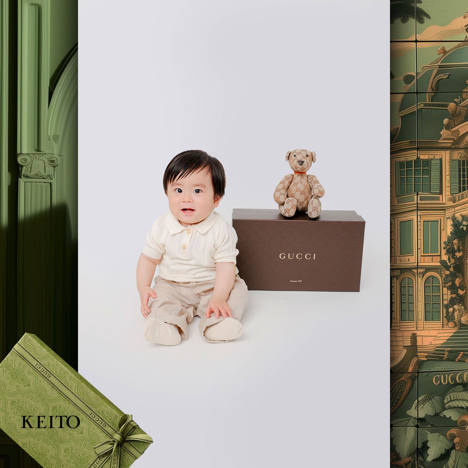 061 Tokei Infantil Runway Revista World Kids Audition 2024 Gucci