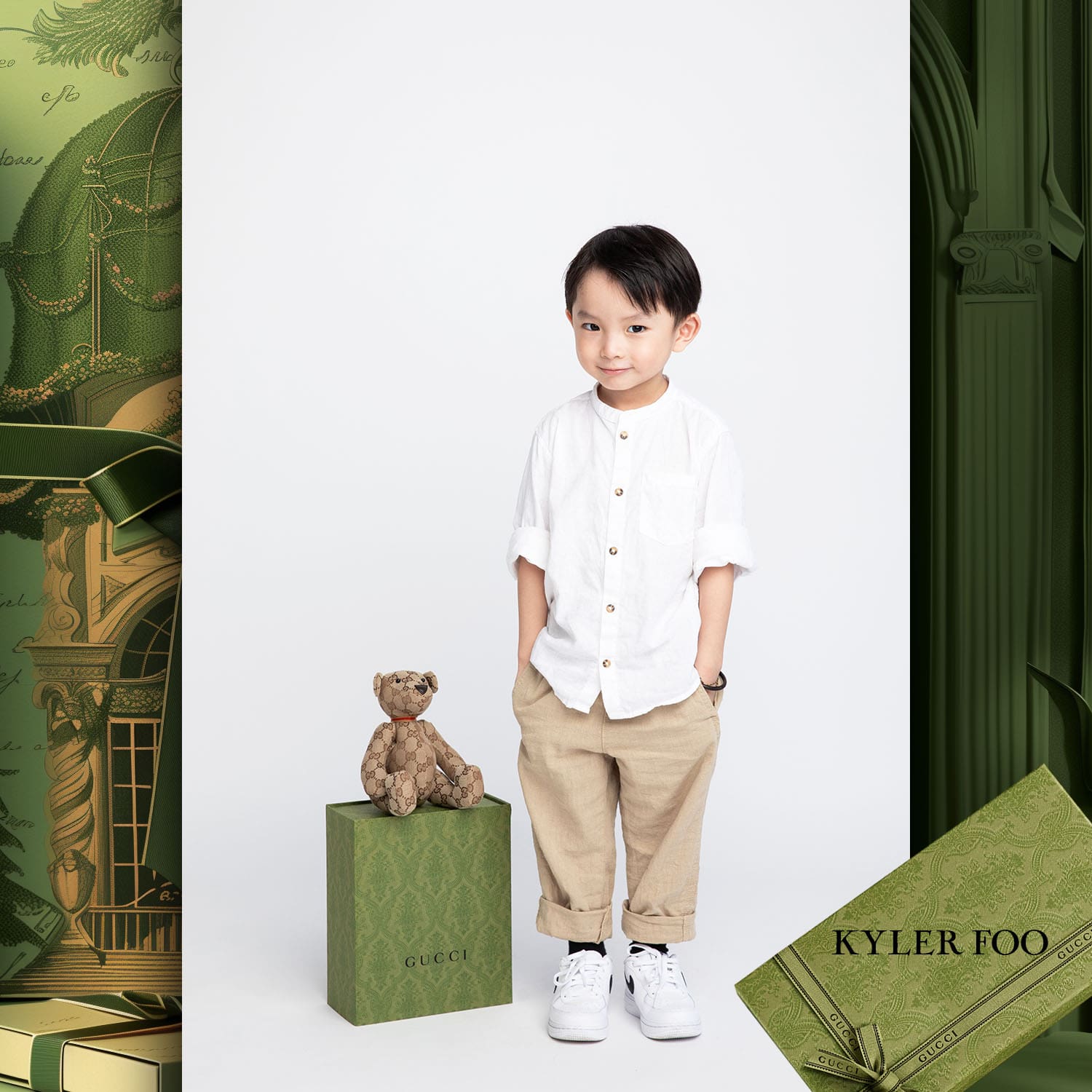 100 儿童时计 Runway 杂志世界儿童试镜 2024 Gucci