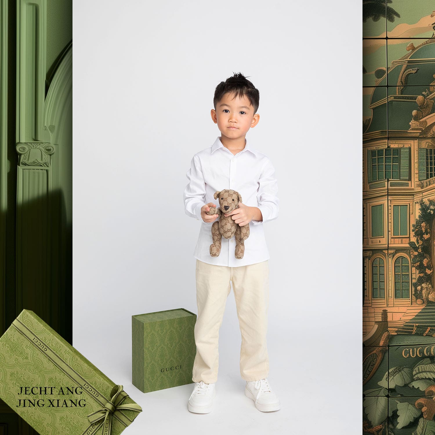101 儿童时计 Runway 杂志世界儿童试镜 2024 Gucci