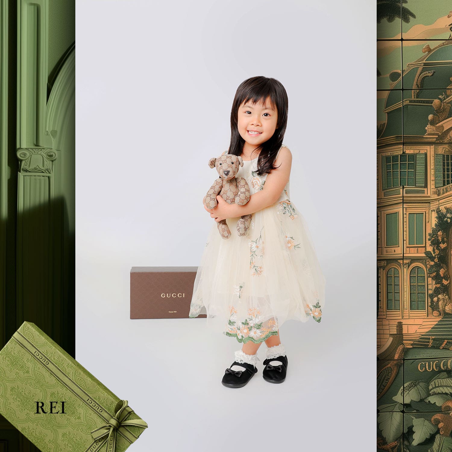 107 儿童时计 Runway 杂志世界儿童试镜 2024 Gucci