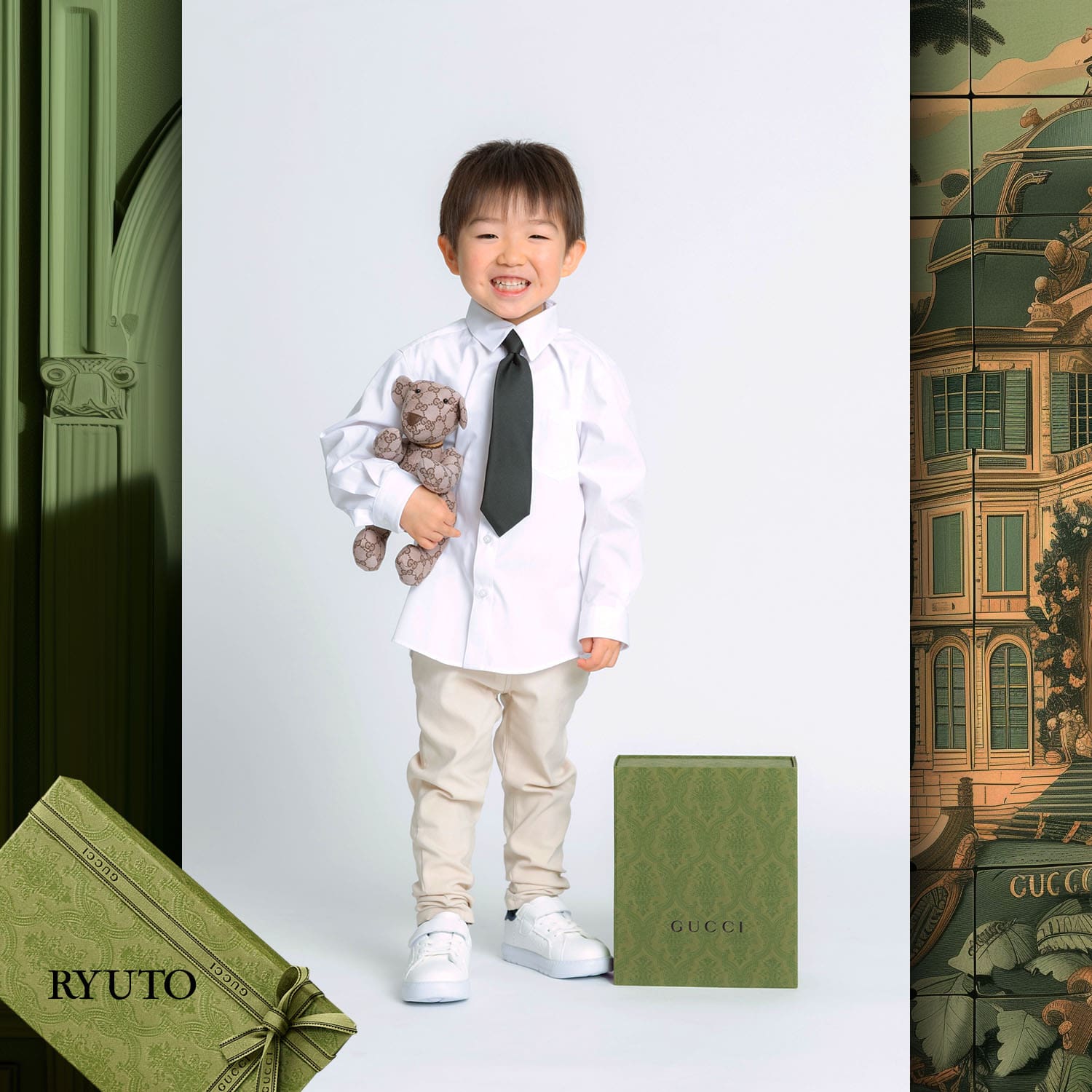 109 儿童时计 Runway 杂志世界儿童试镜 2024 Gucci