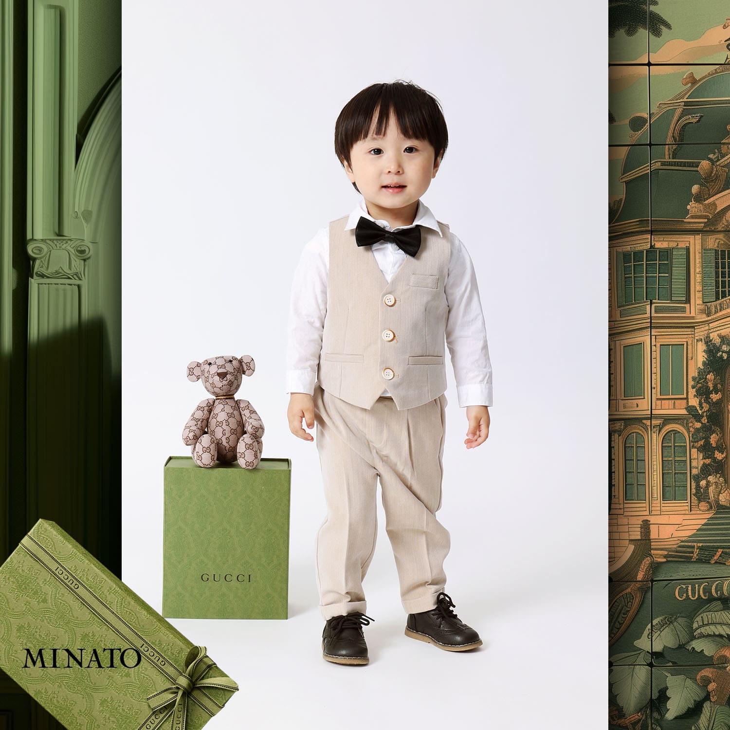 115 儿童时计 Runway 杂志世界儿童试镜 2024 Gucci