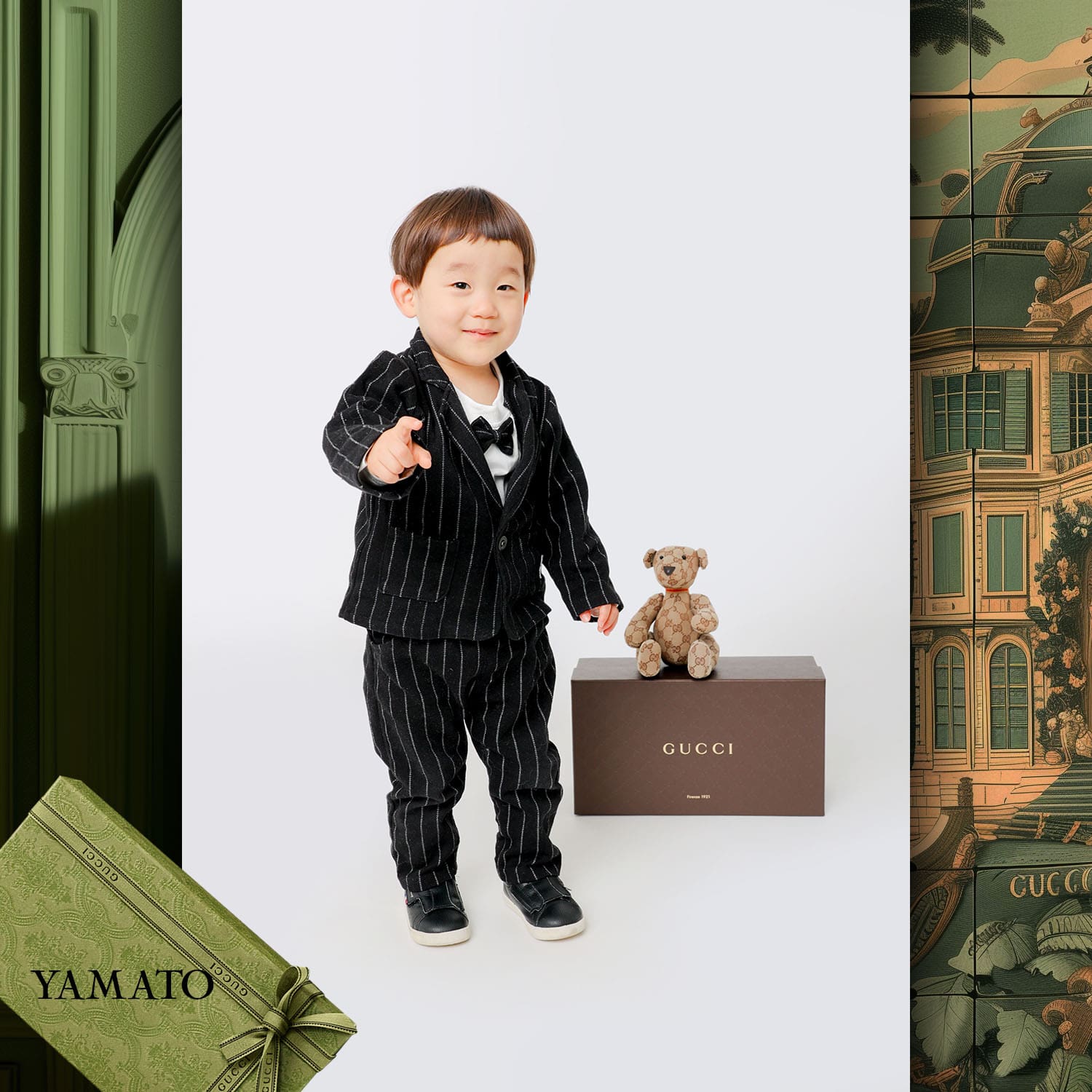 117 儿童时计 Runway 杂志世界儿童试镜 2024 Gucci