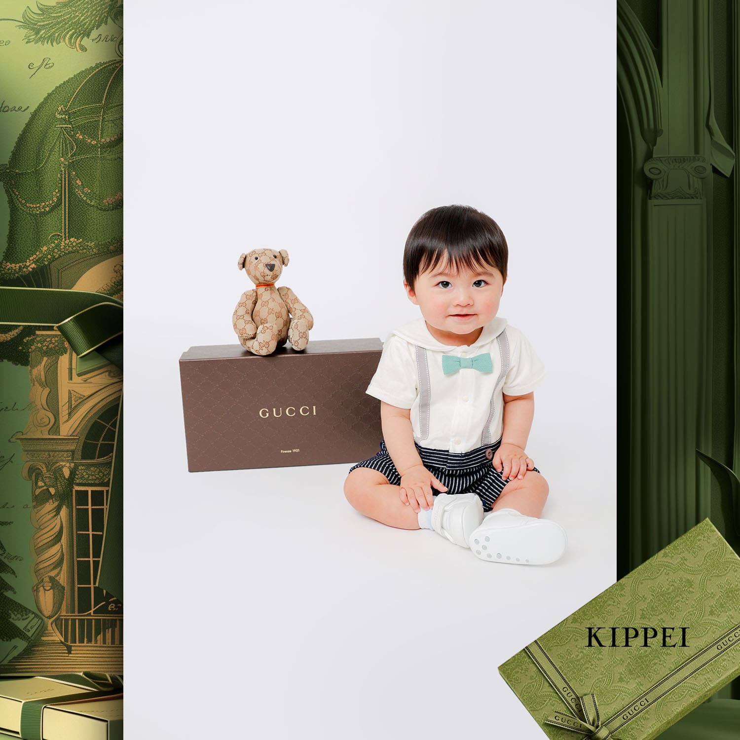 124 儿童时计 Runway 杂志世界儿童试镜 2024 Gucci