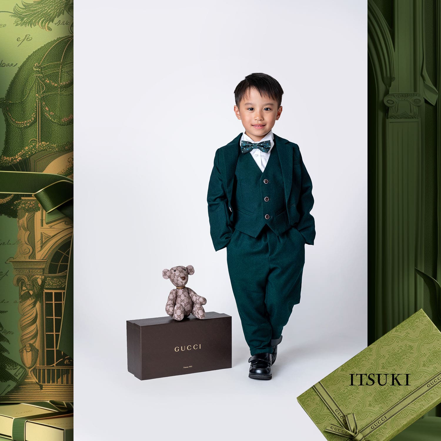 126 儿童时计 Runway 杂志世界儿童试镜 2024 Gucci