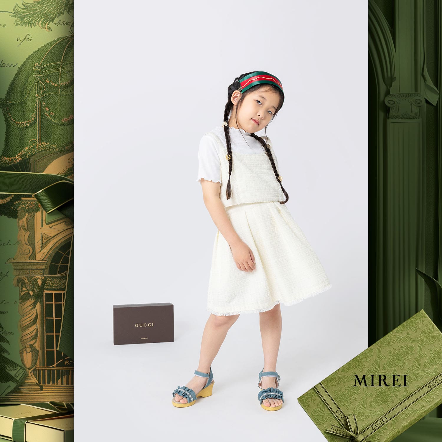 127 儿童时计 Runway 杂志世界儿童试镜 2024 Gucci