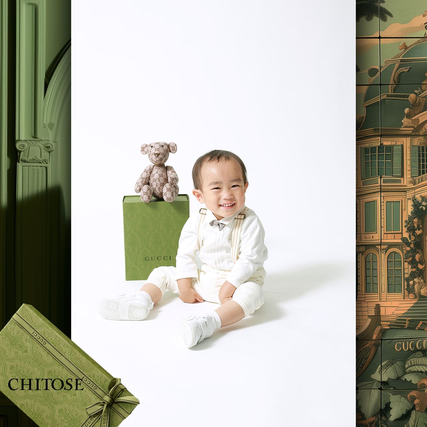 128 儿童时计 Runway 杂志世界儿童试镜 2024 Gucci
