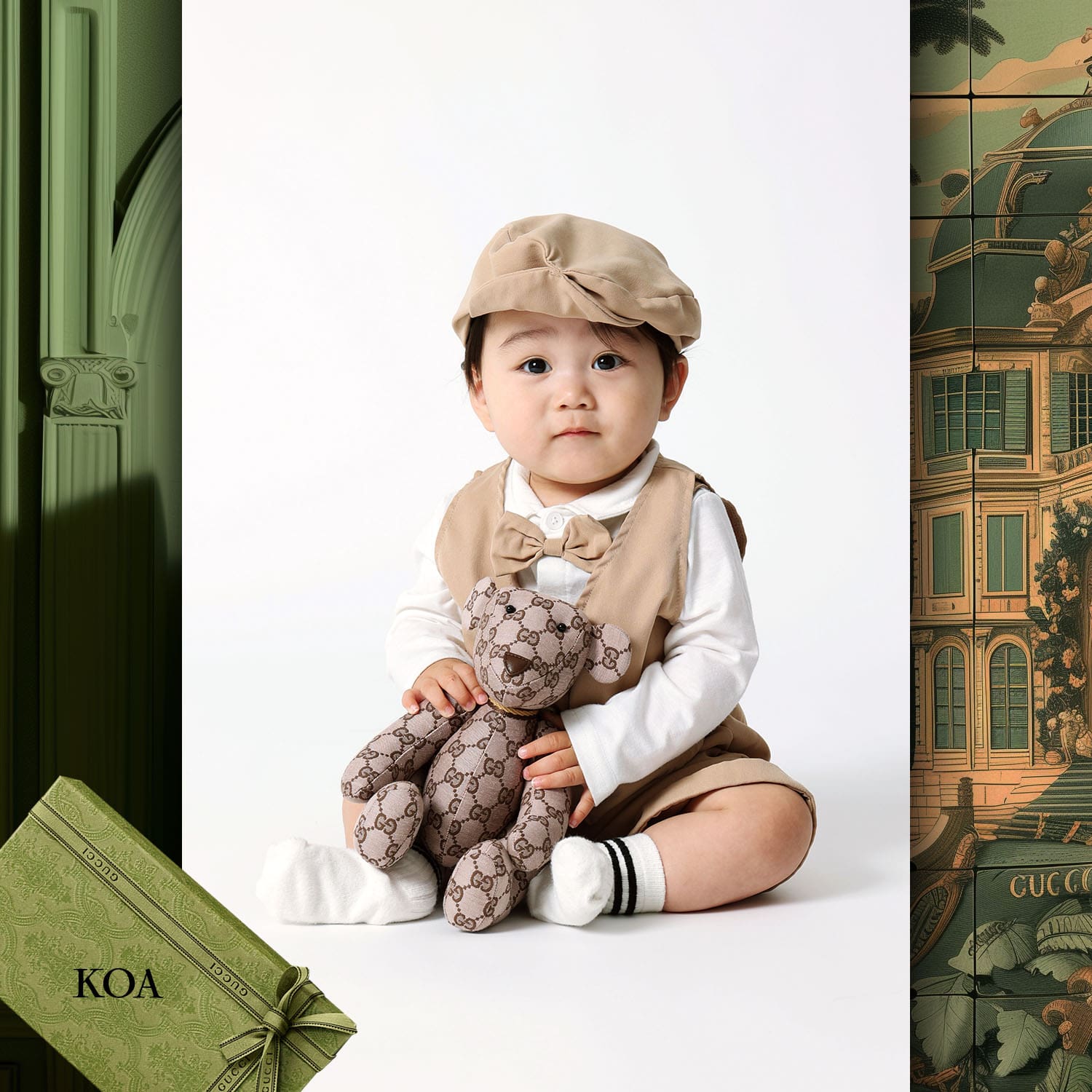 130 儿童时计 Runway 杂志世界儿童试镜 2024 Gucci
