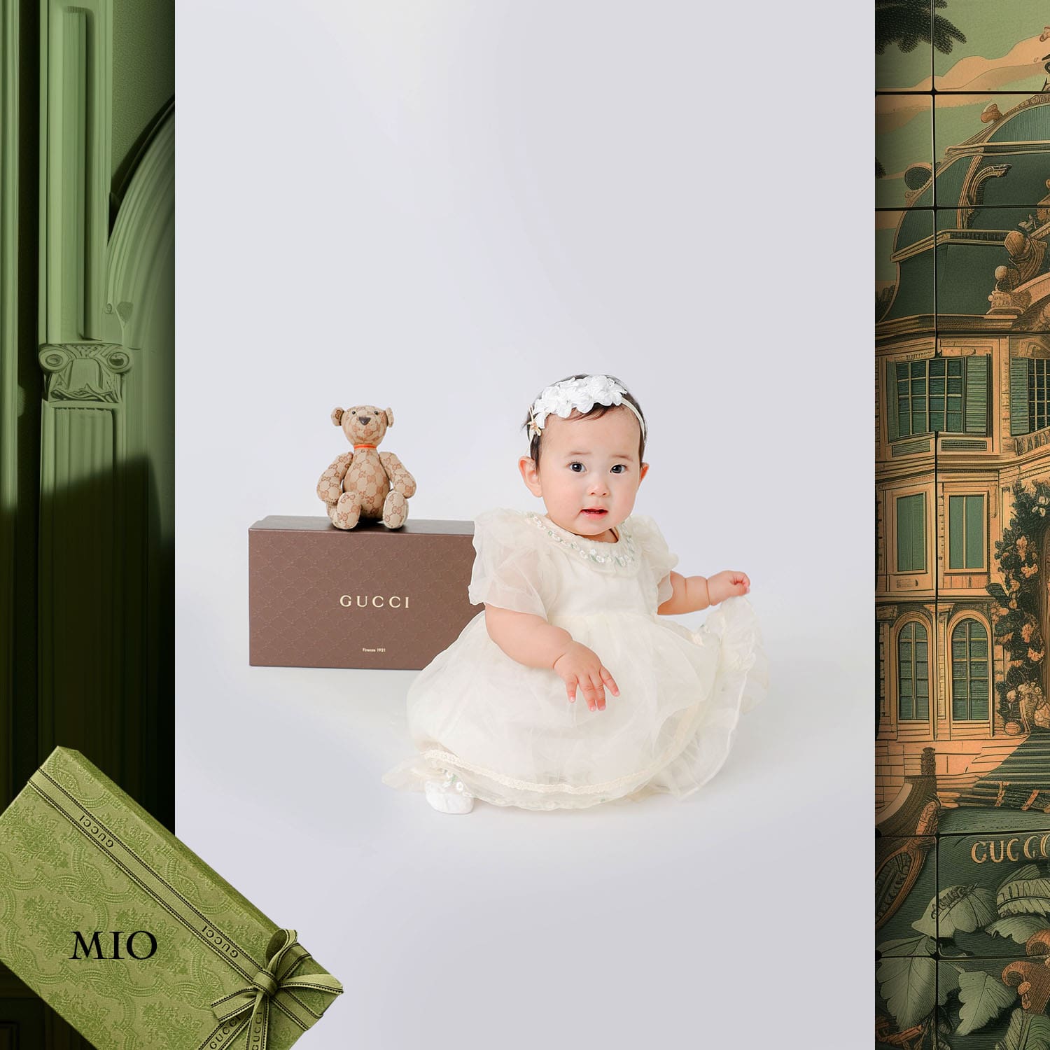 132 儿童时计 Runway 杂志世界儿童试镜 2024 Gucci