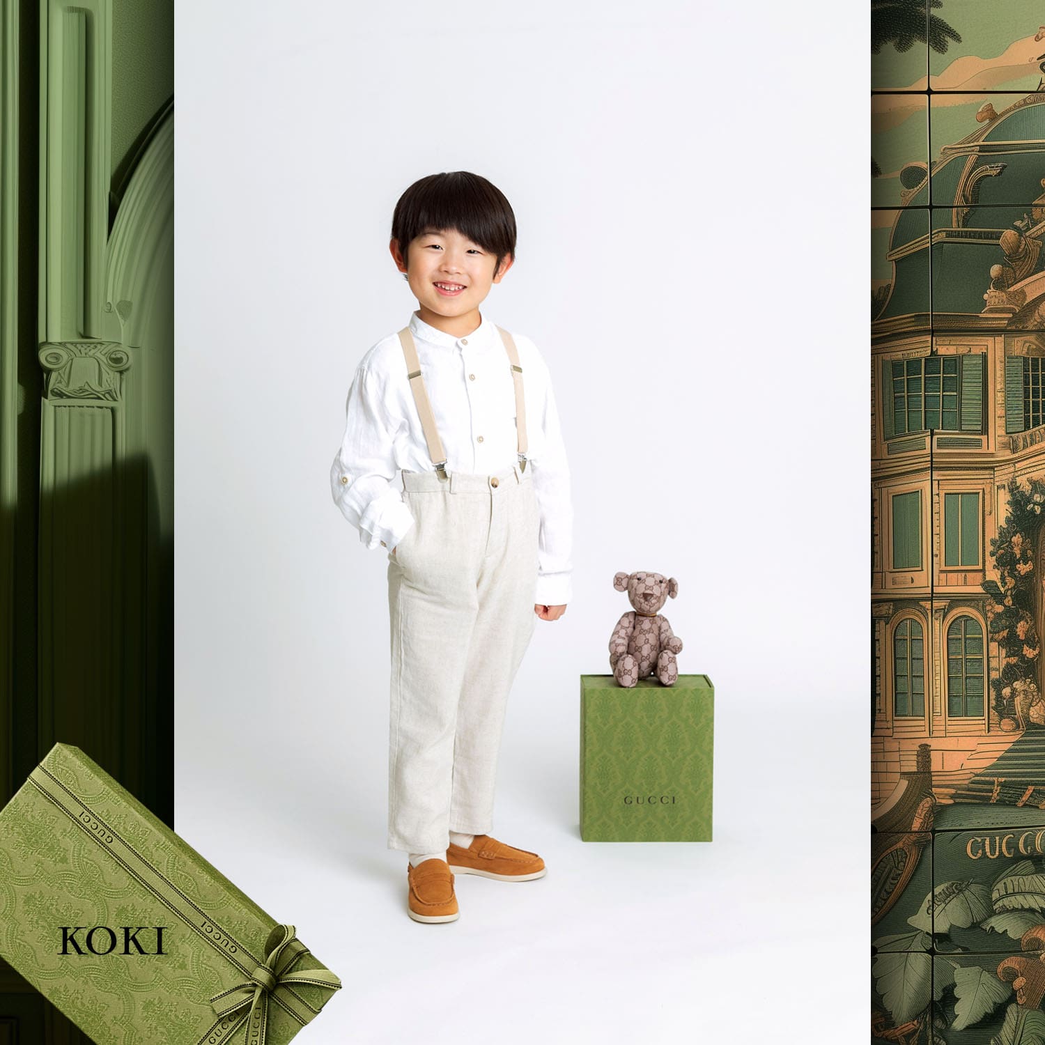 134 儿童时计 Runway 杂志世界儿童试镜 2024 Gucci