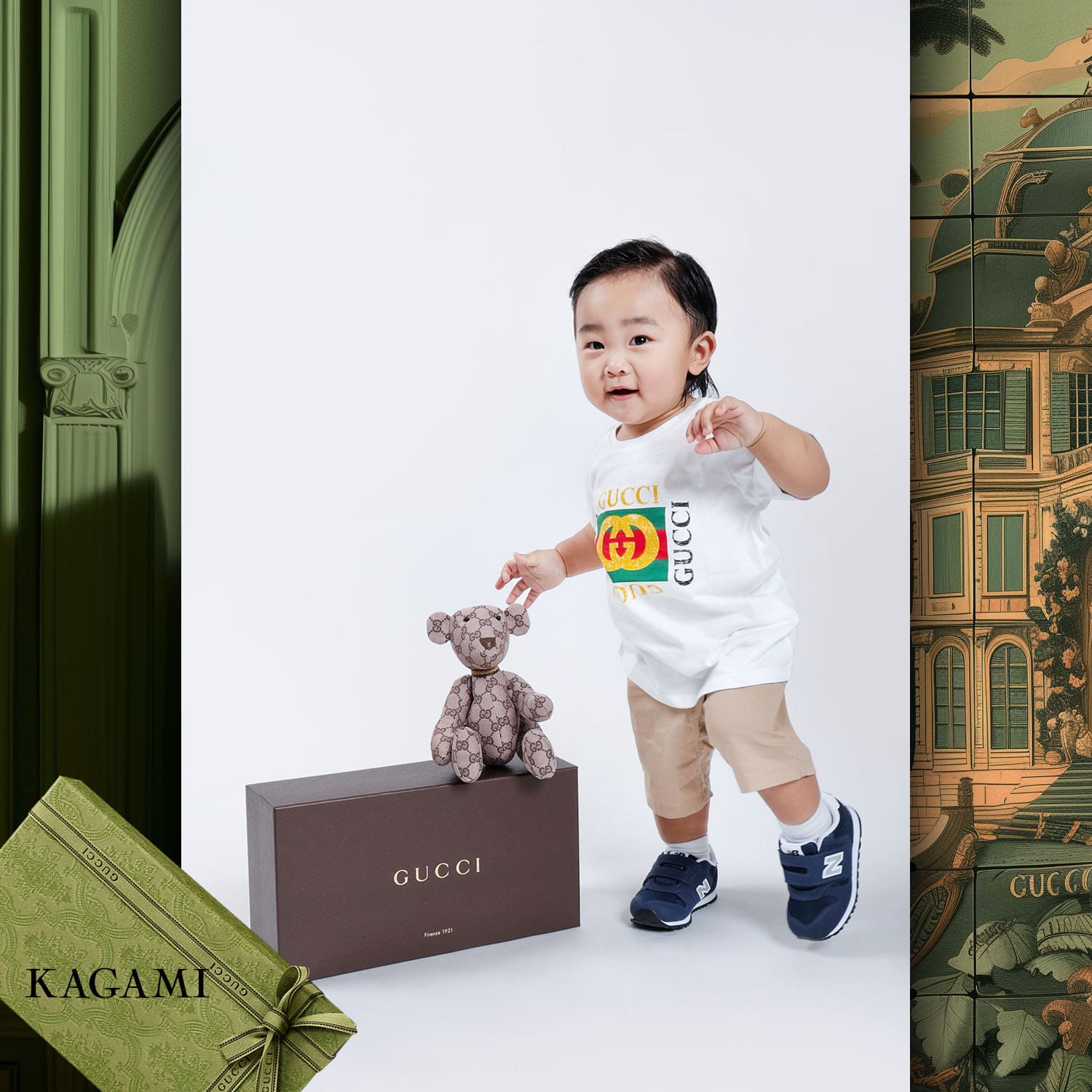 140 儿童时计 Runway 杂志世界儿童试镜 2024 Gucci