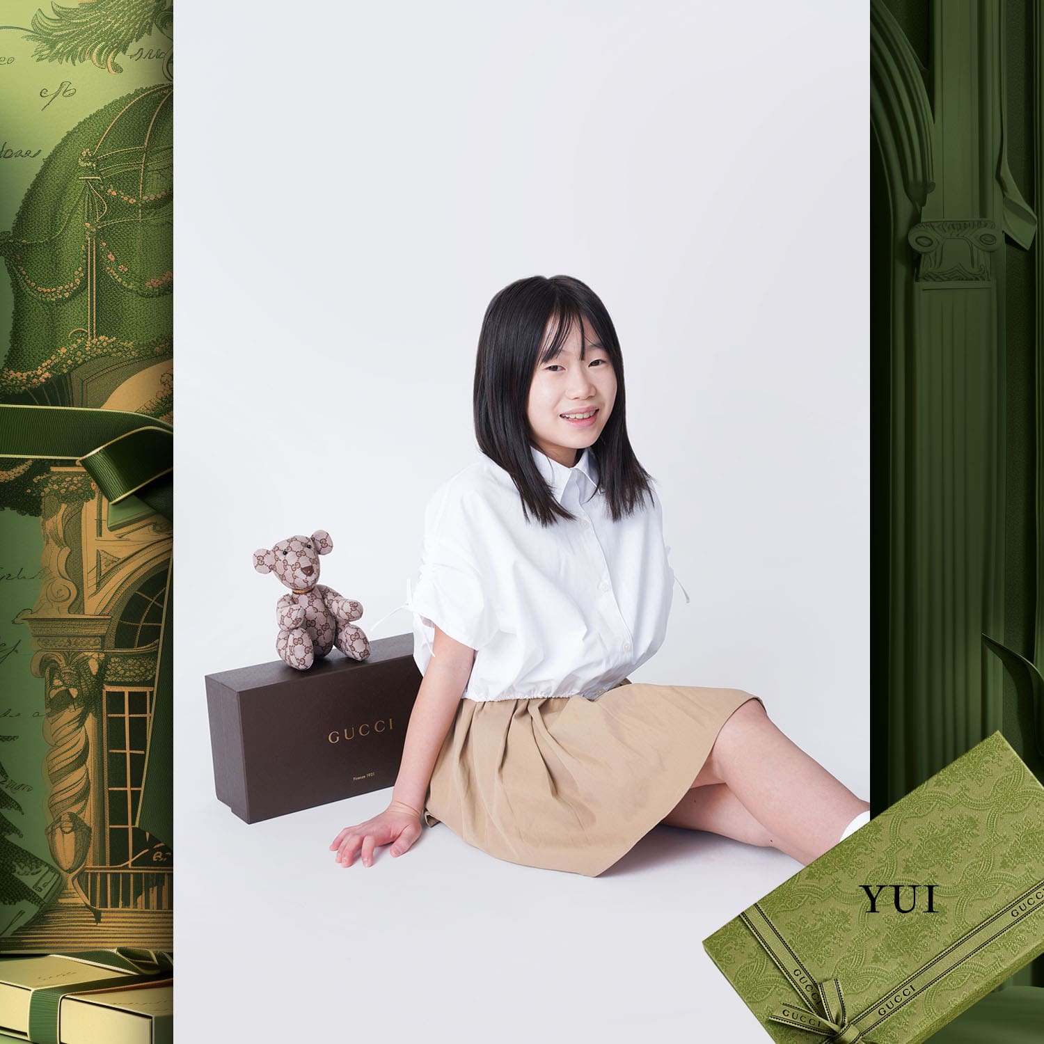 150 儿童时计 Runway 杂志世界儿童试镜 2024 Gucci