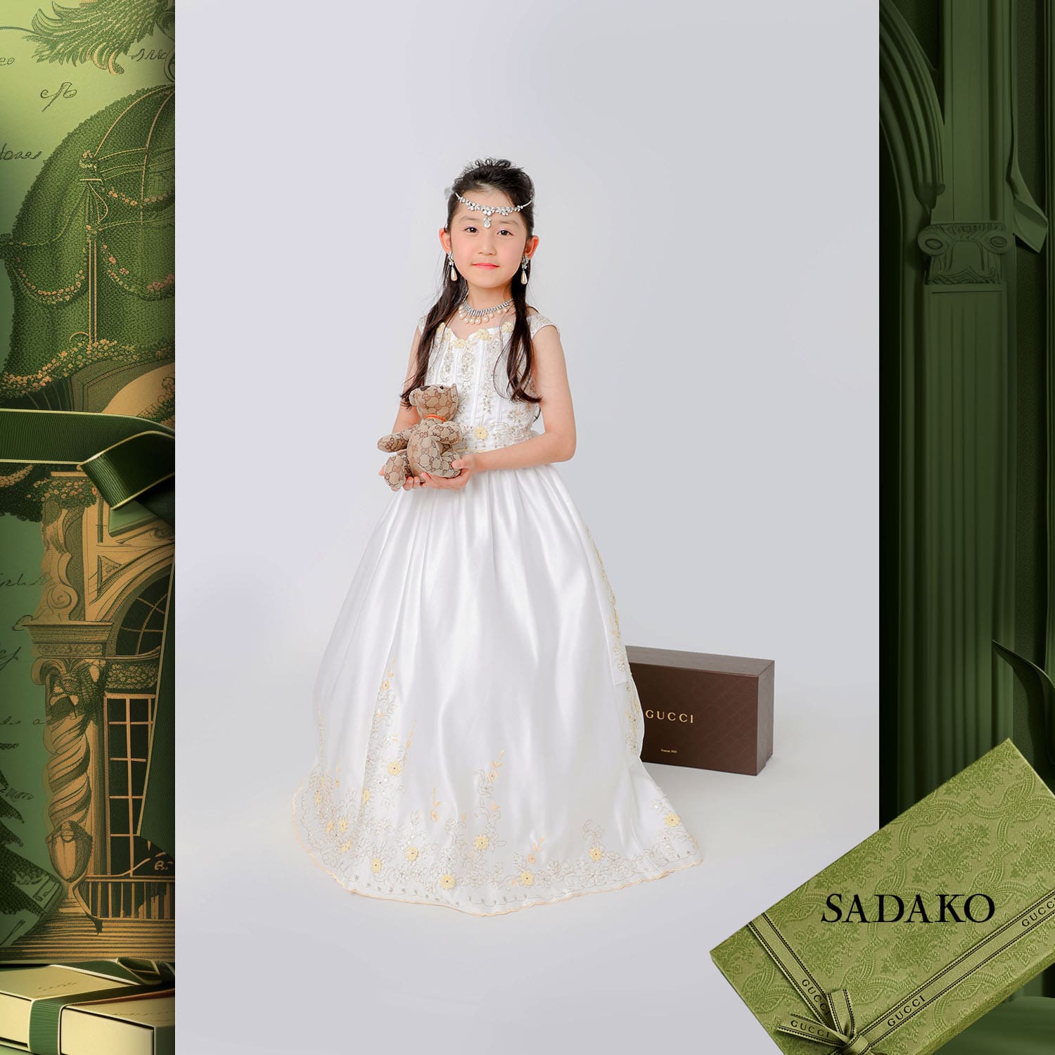 152 儿童时计 Runway 杂志世界儿童试镜 2024 Gucci