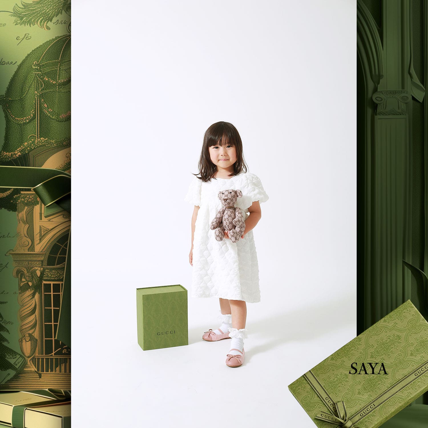 154 儿童时计 Runway 杂志世界儿童试镜 2024 Gucci