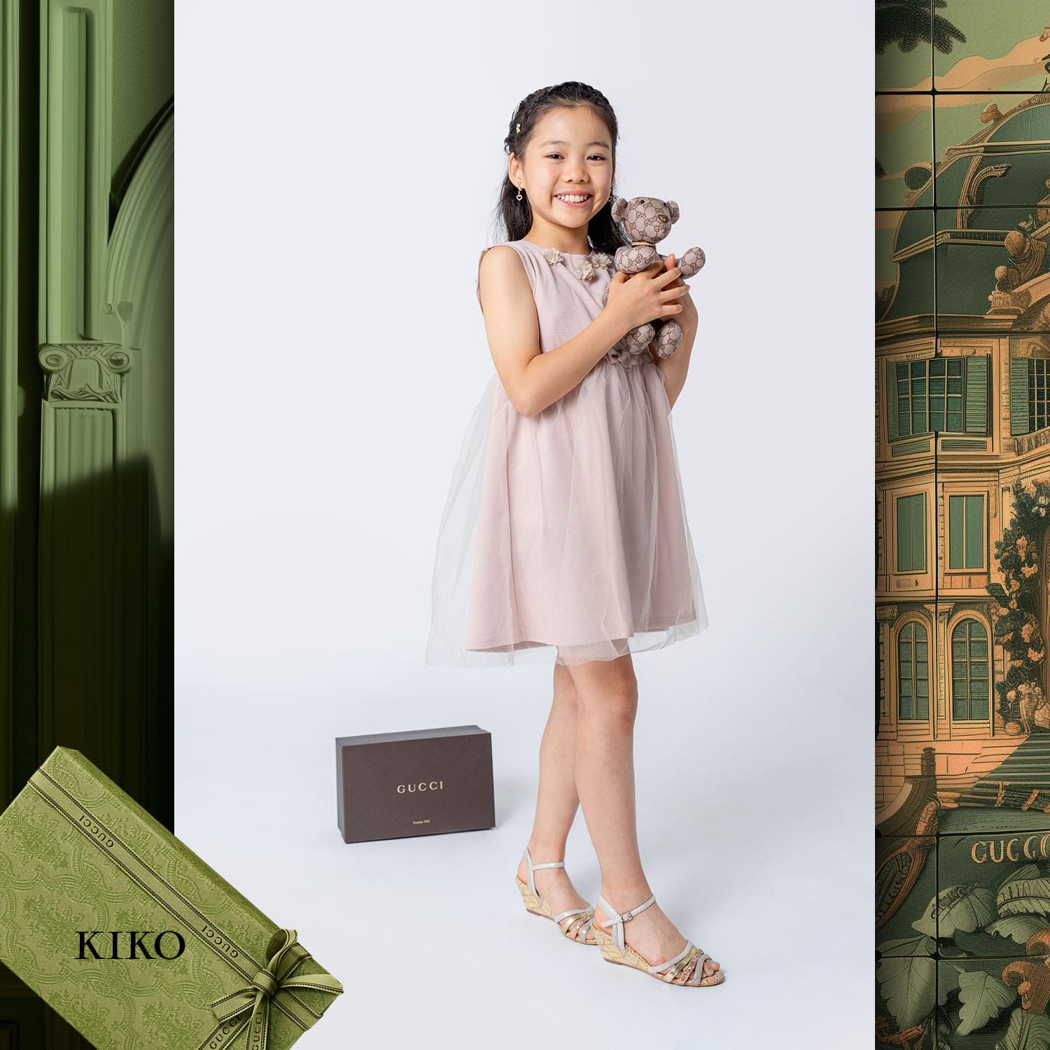 155 儿童时计 Runway 杂志世界儿童试镜 2024 Gucci