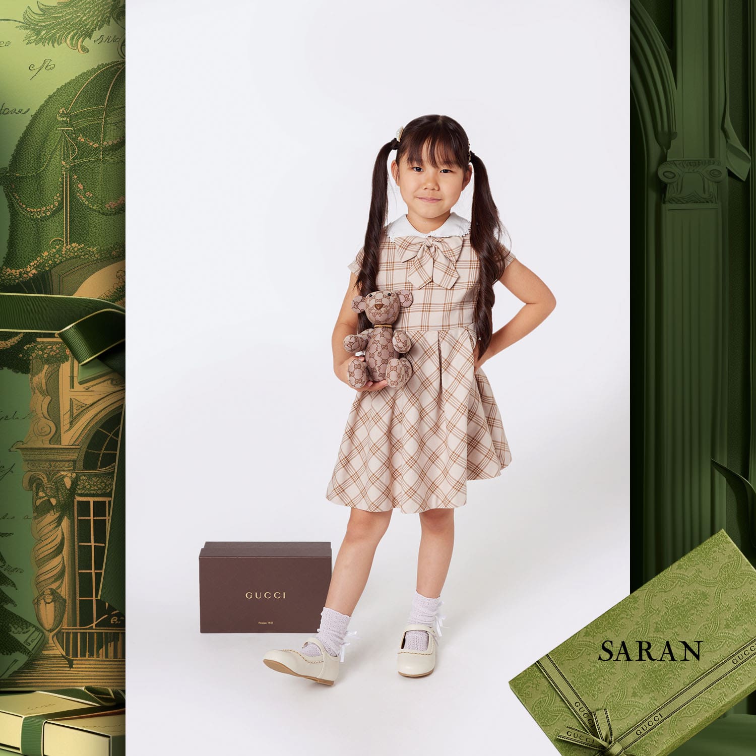 158 儿童时计 Runway 杂志世界儿童试镜 2024 Gucci