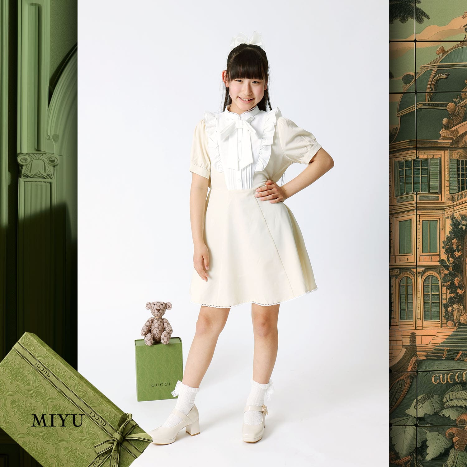 159 儿童时计 Runway 杂志世界儿童试镜 2024 Gucci