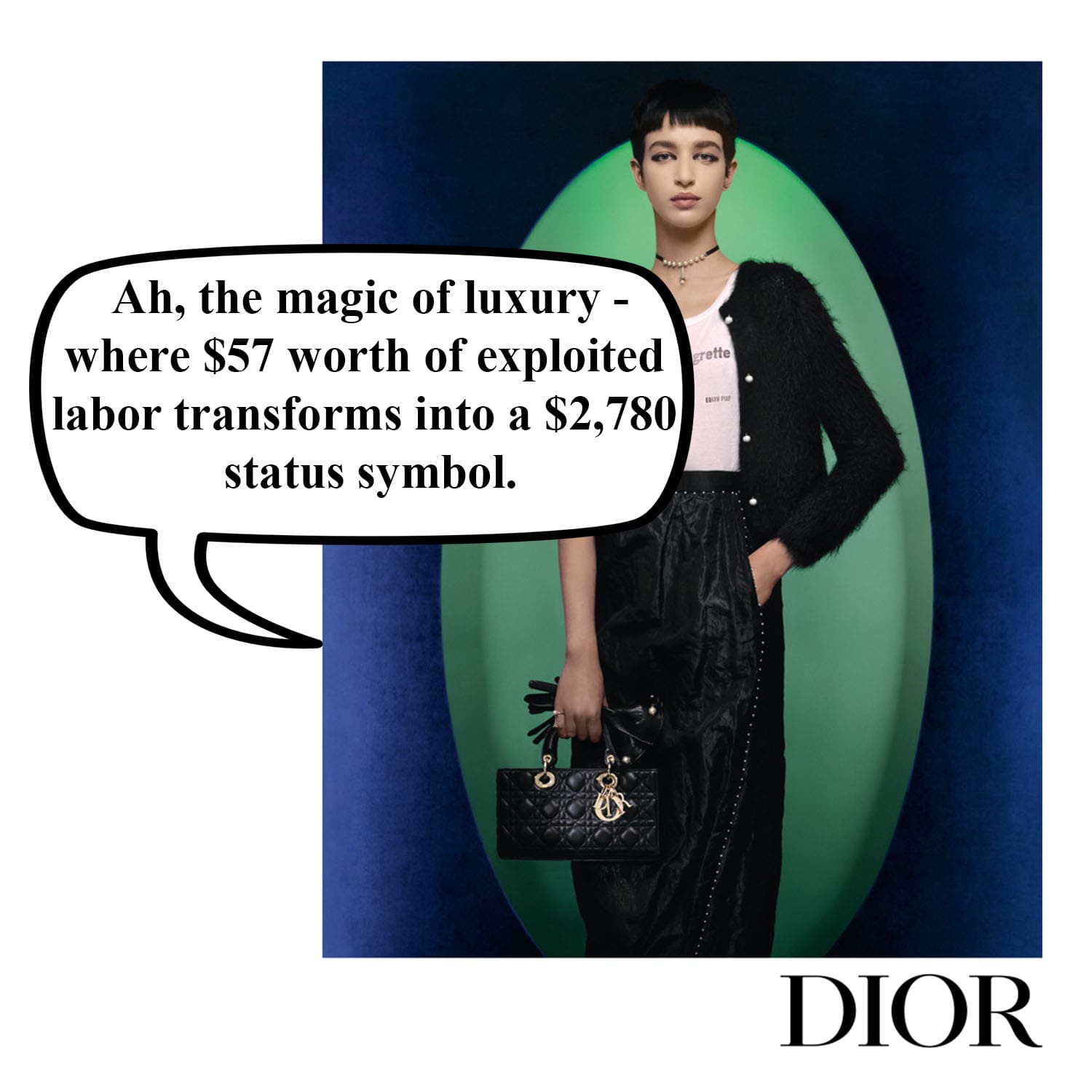 5 $2780 Dior bag manufactured by illegal workers for $57