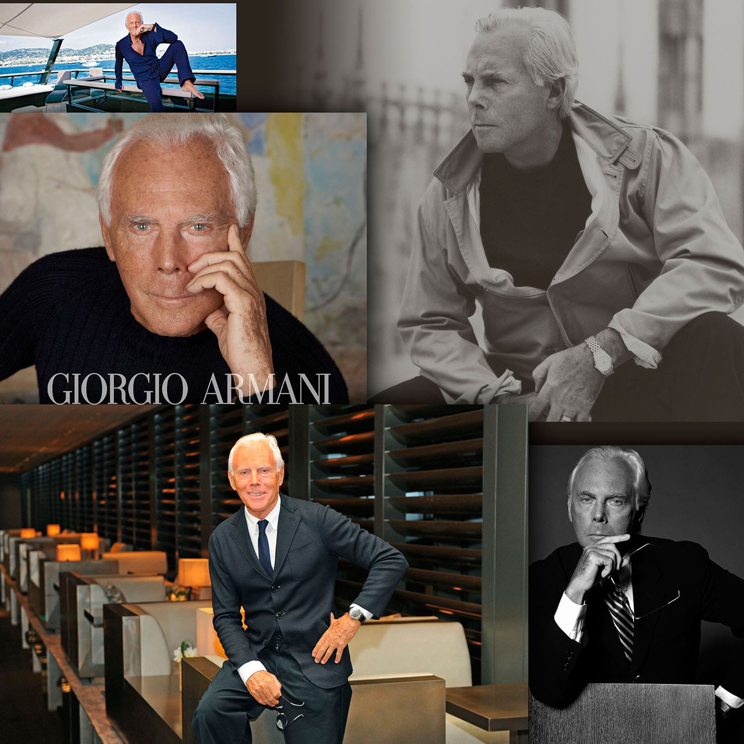 庆祝乔治·阿玛尼 (Giorgio Armani) 90 岁诞辰