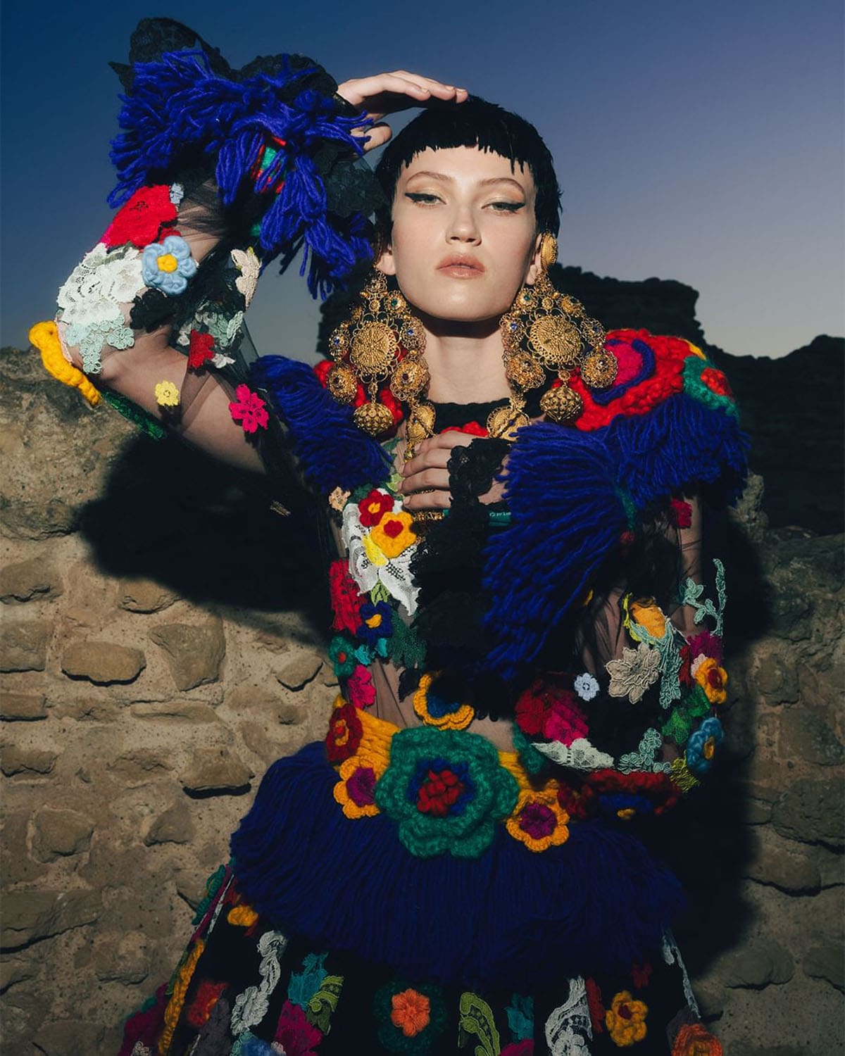 ドルチェ ガッバーナ アルタ モーダ サルデーニャ 2024 楽屋 Runway 雑誌(5)