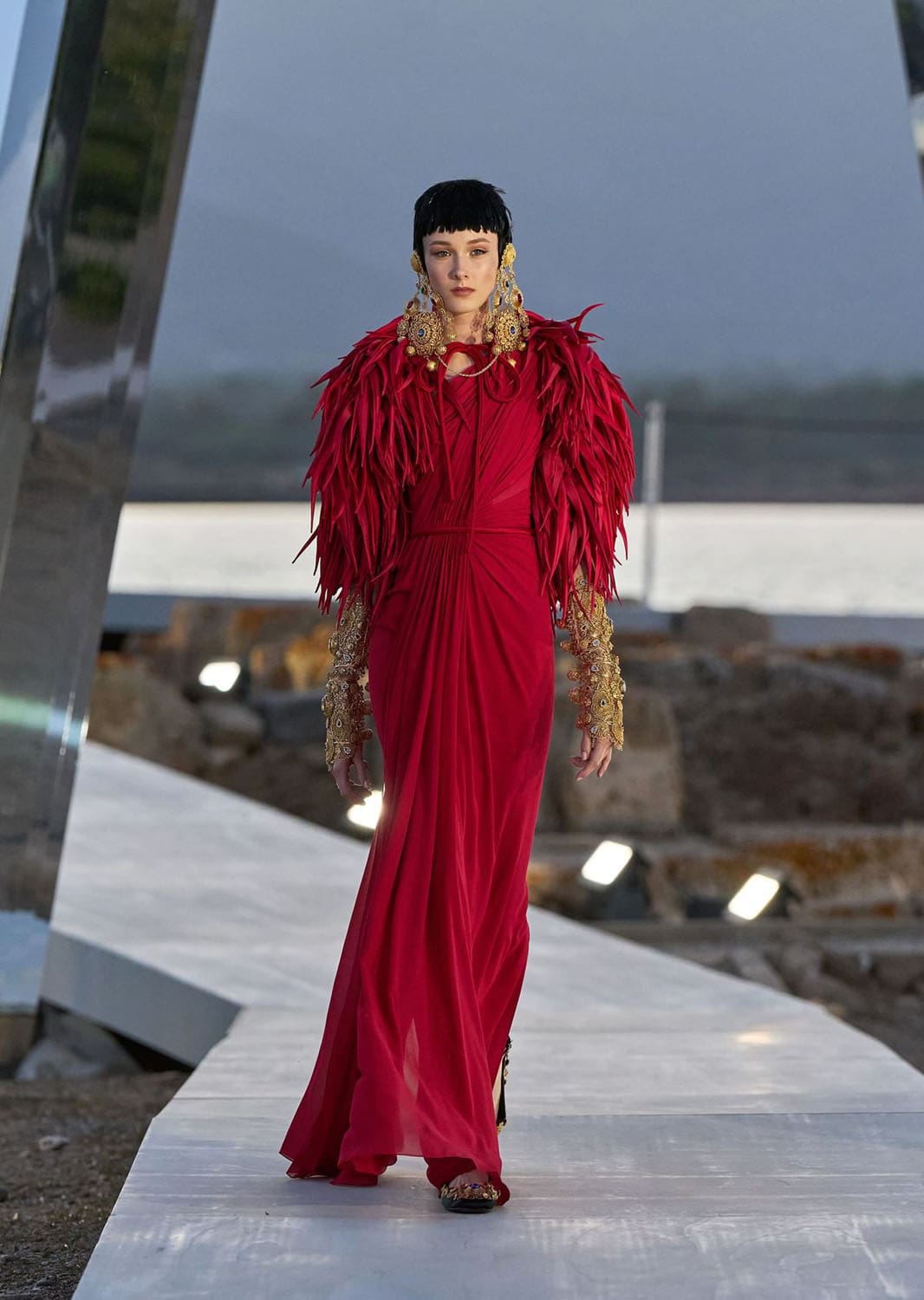 ドルチェ ガッバーナ アルタ モーダ サルデーニャ 2024 Runway 雑誌(27)