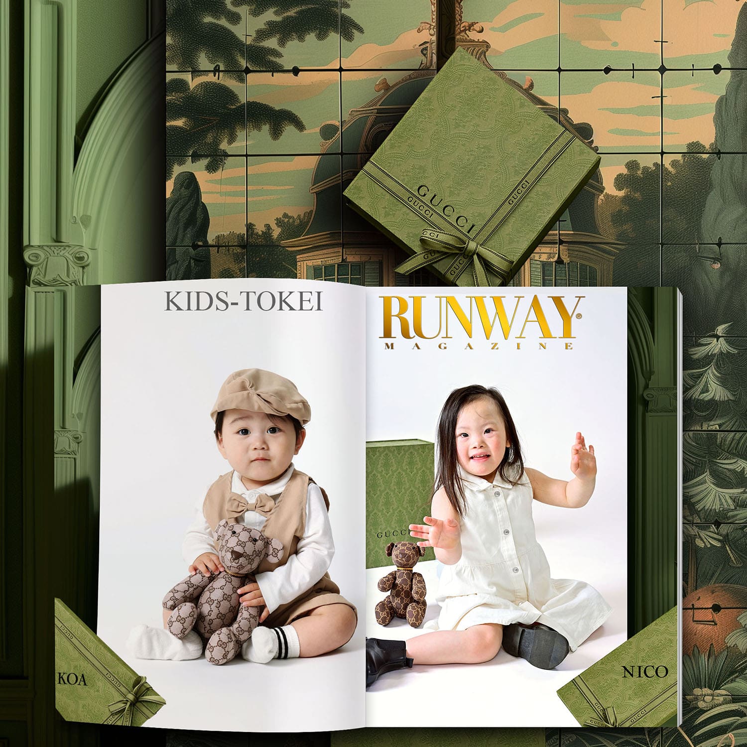 儿童时计 Runway 杂志第4卷 2024 10