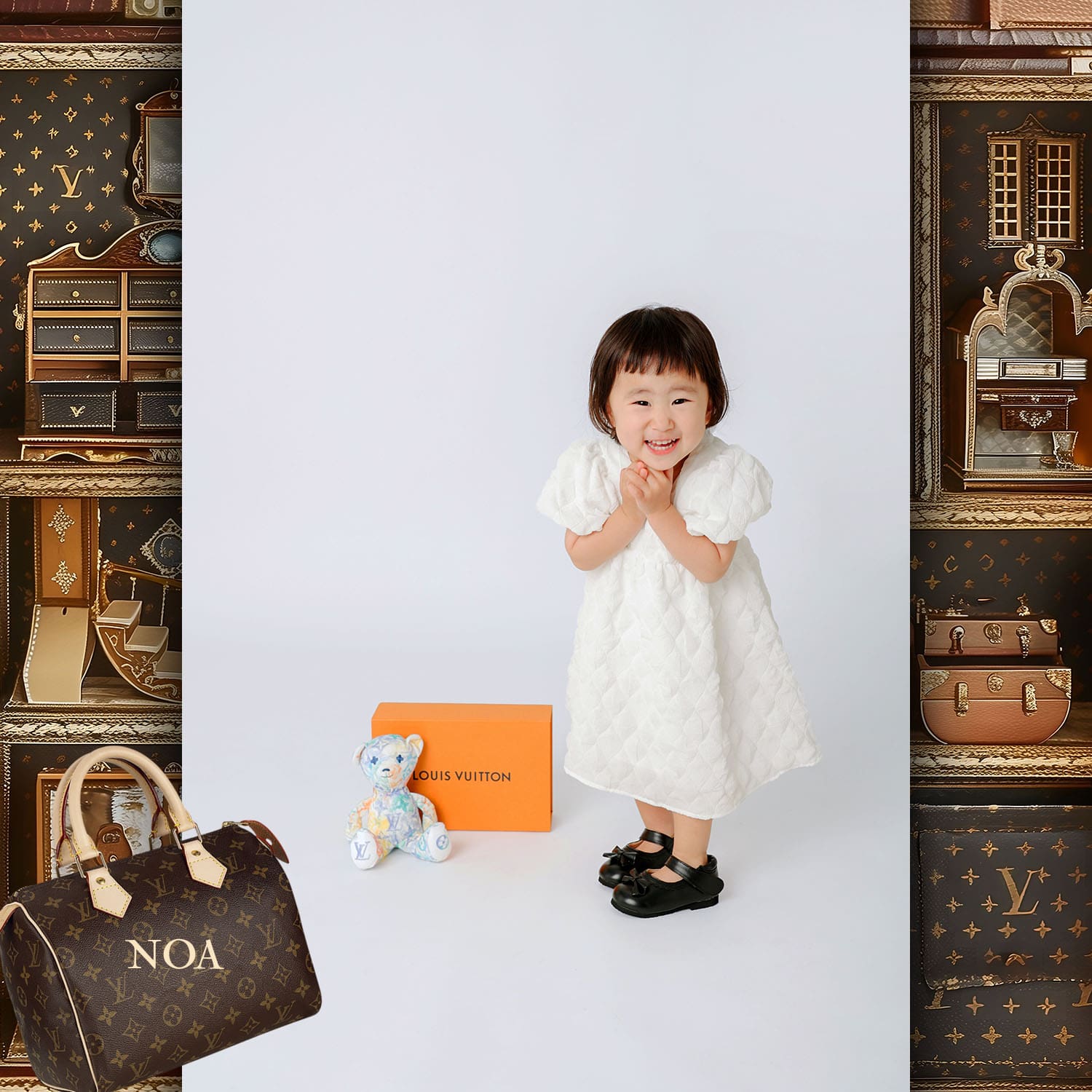 001 Kids Tokei on Runway Magazine World Kids Audition 2024 Louis Vuitton