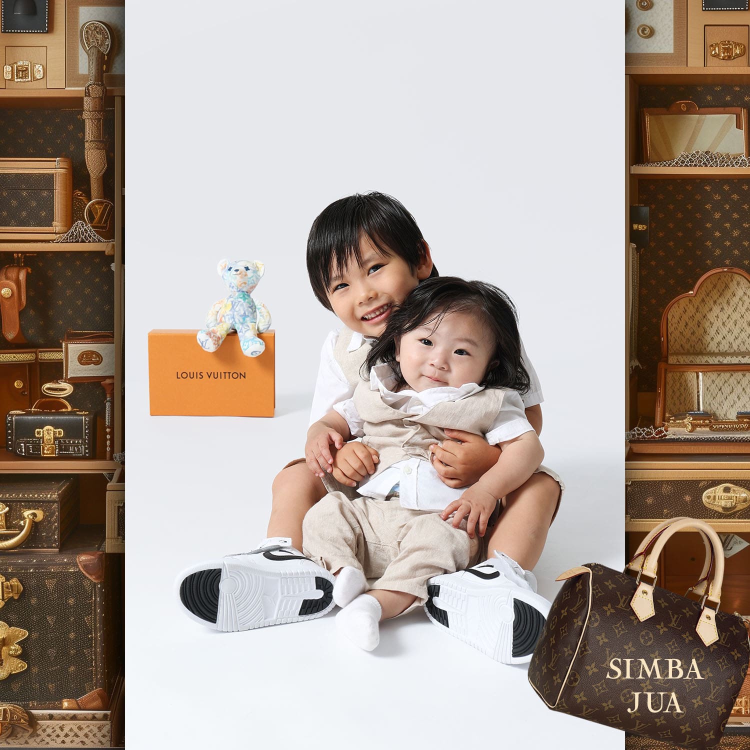 009 Kids Tokei on Runway Magazine World Kids Audition 2024 Louis Vuitton