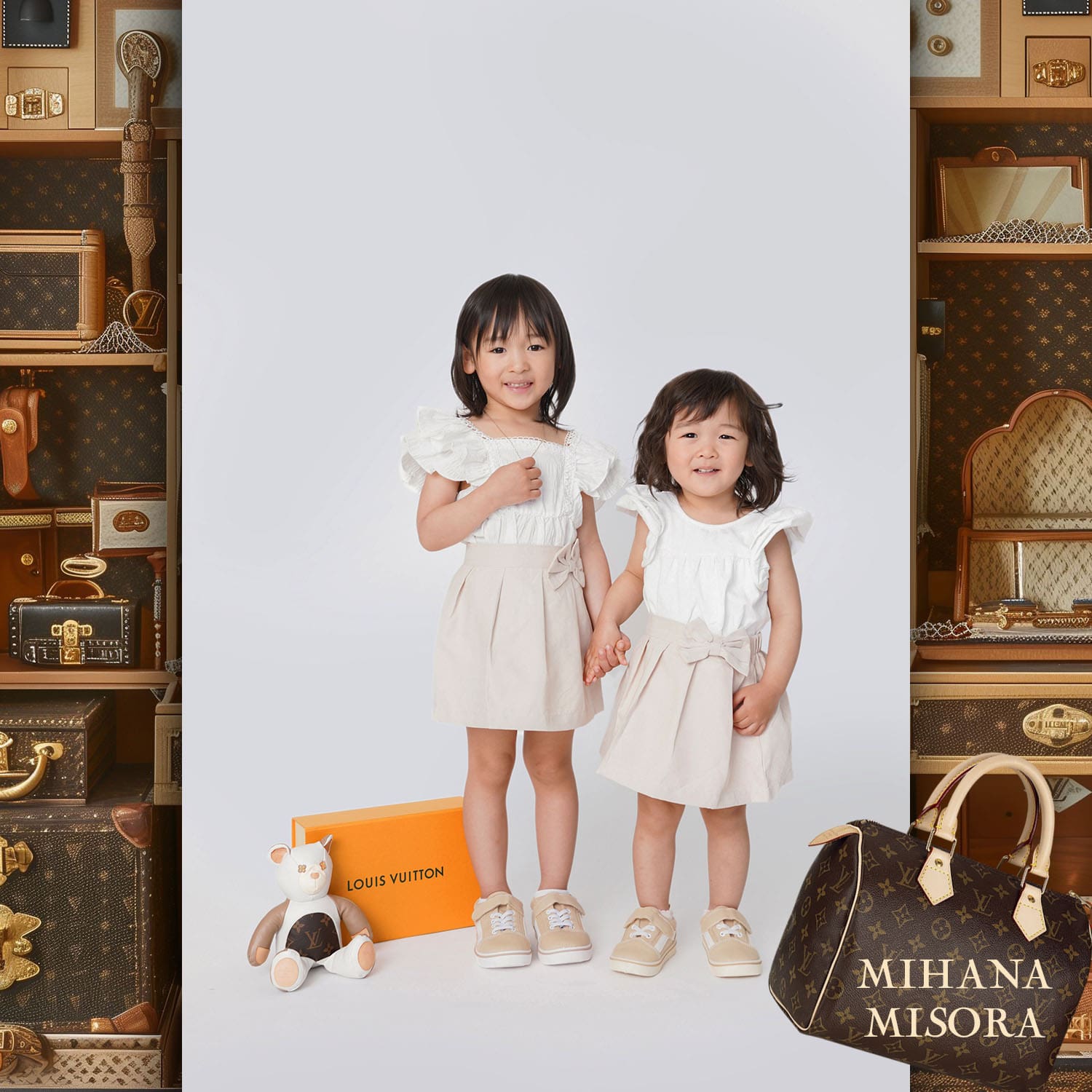 010 Kids Tokei on Runway Magazine World Kids Audition 2024 Louis Vuitton