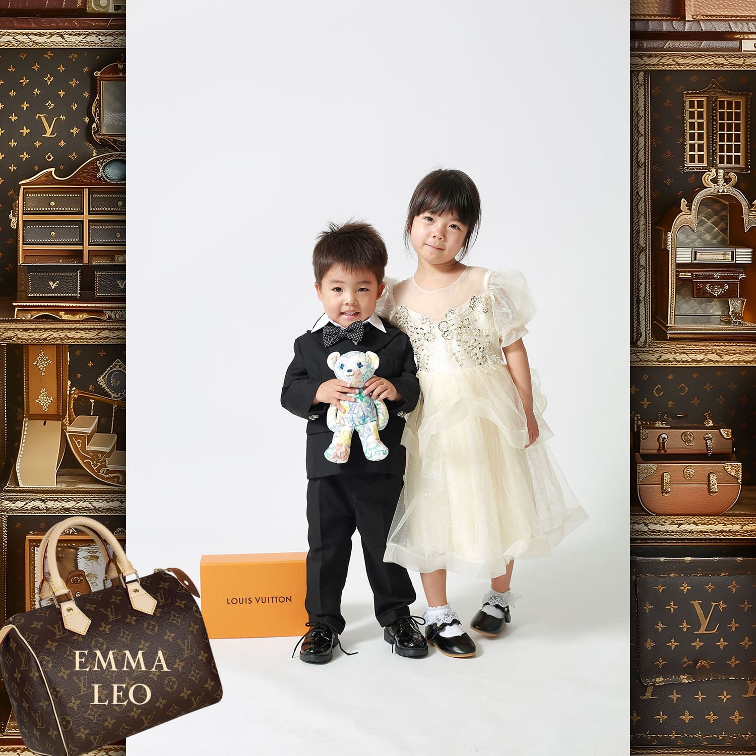 011 Kids Tokei on Runway Magazine World Kids Audition 2024 Louis Vuitton