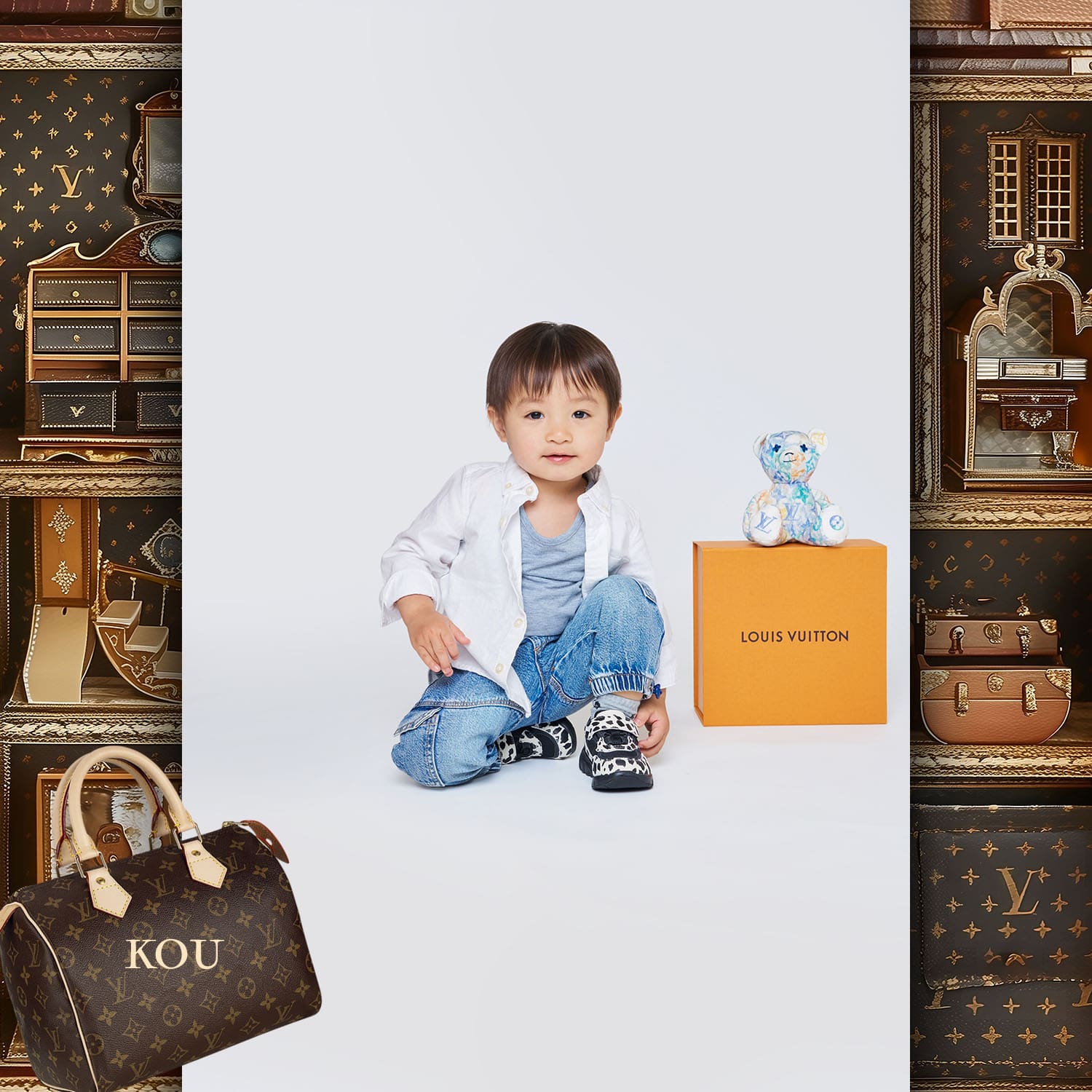 014 Kids Tokei on Runway Magazine World Kids Audition 2024 Louis Vuitton