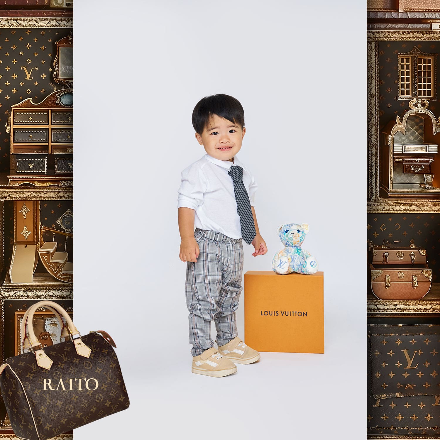 015 Kids Tokei on Runway Magazine World Kids Audition 2024 Louis Vuitton