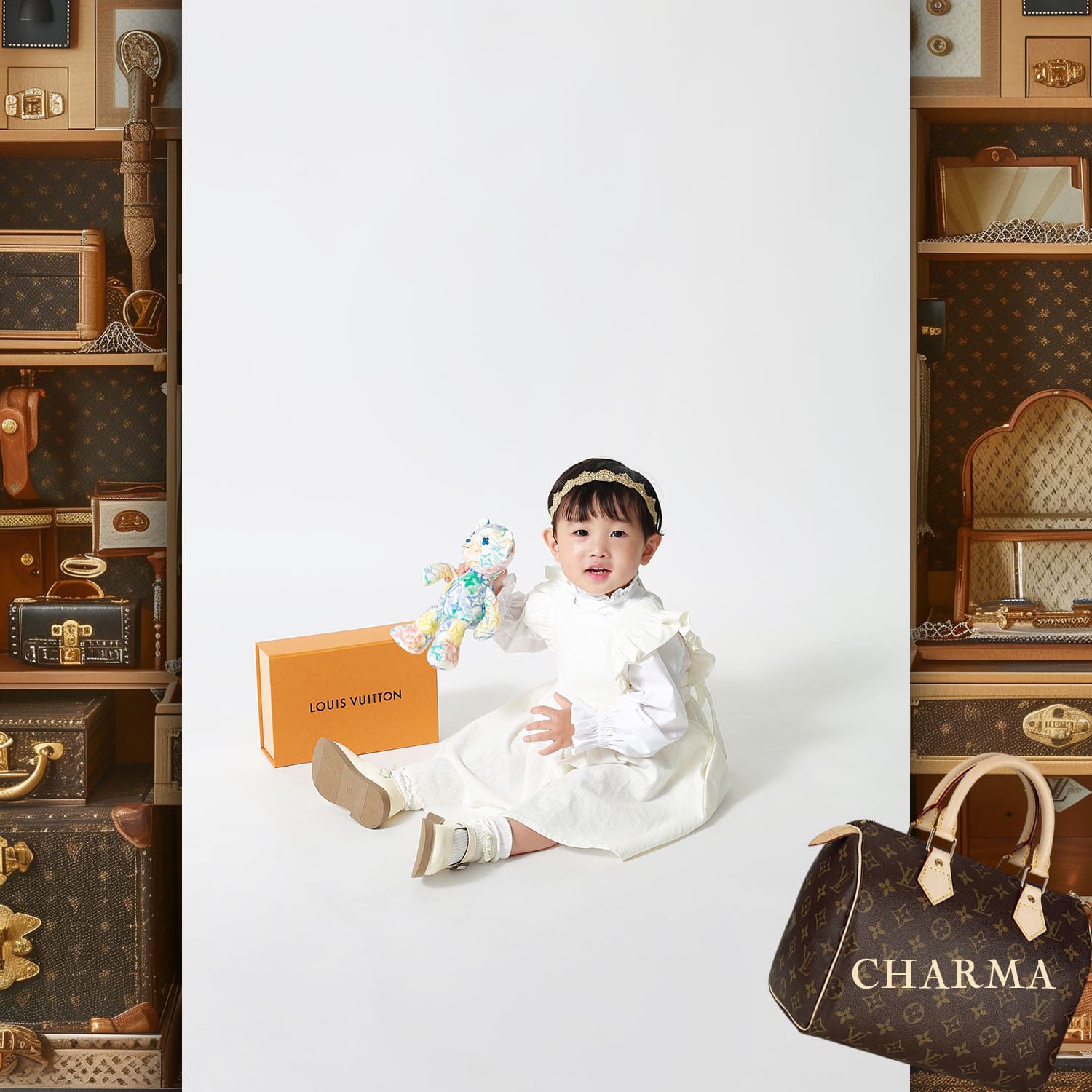 020 Kids Tokei on Runway Magazine World Kids Audition 2024 Louis Vuitton
