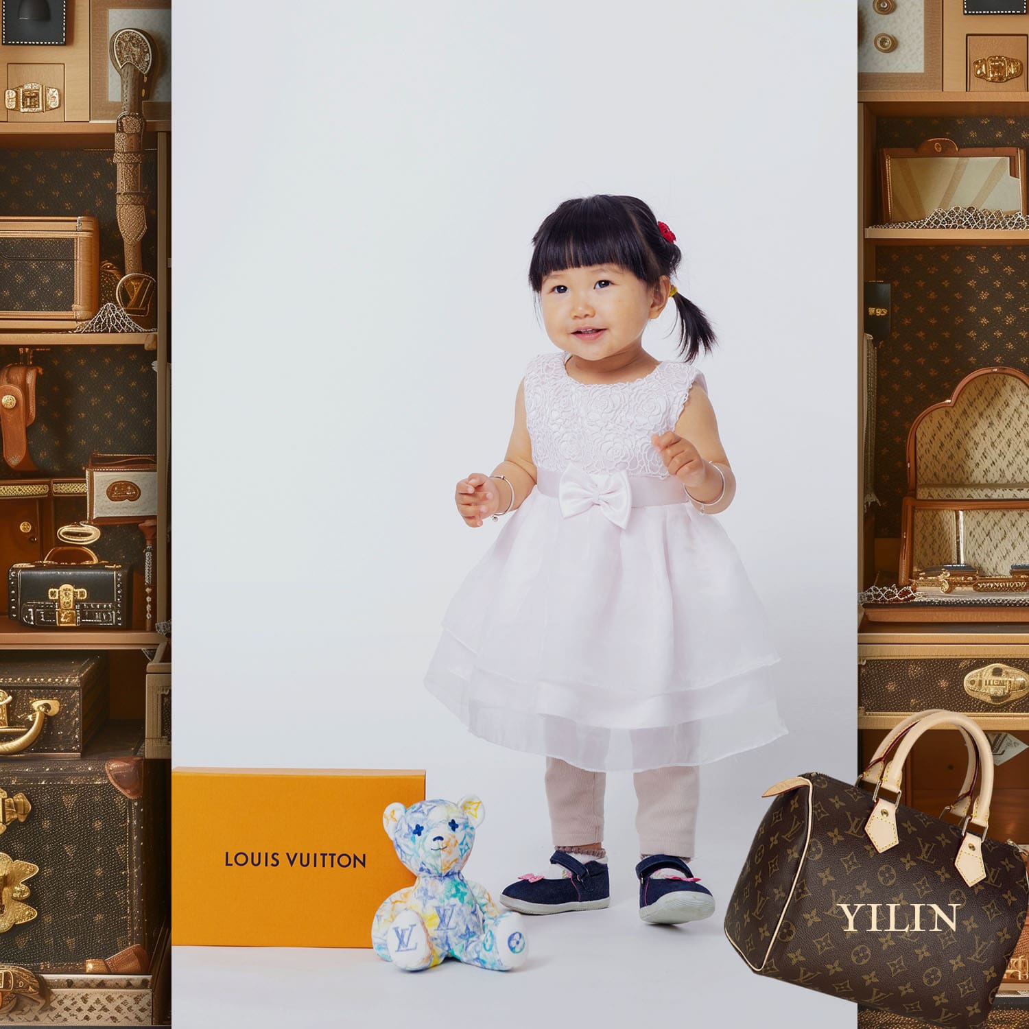 024 Kids Tokei on Runway Magazine World Kids Audition 2024 Louis Vuitton