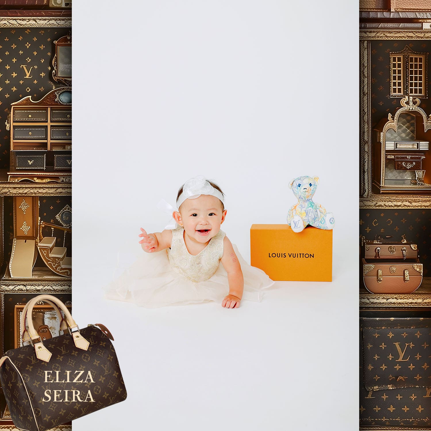 028 Kids Tokei on Runway Magazine World Kids Audition 2024 Louis Vuitton
