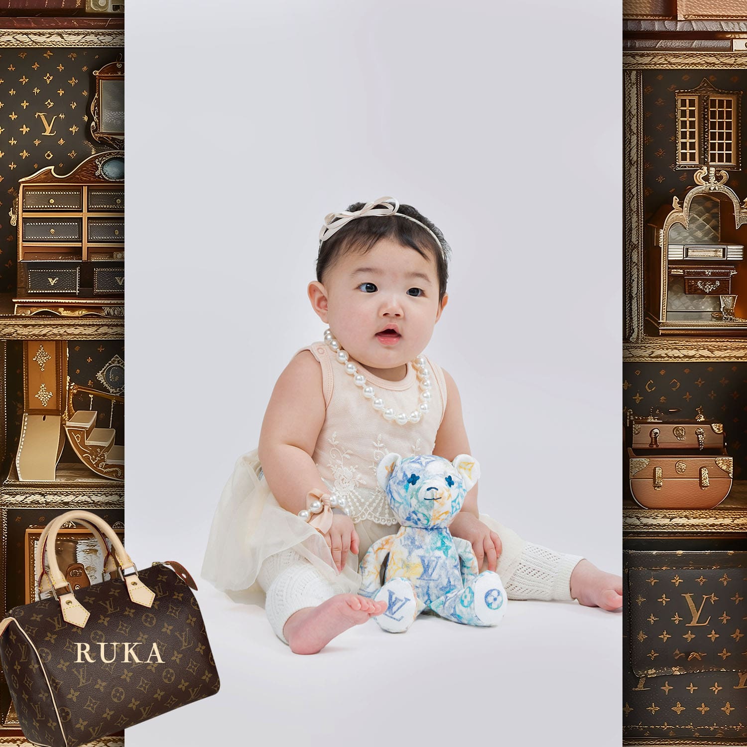 029 Kids Tokei on Runway Magazine World Kids Audition 2024 Louis Vuitton