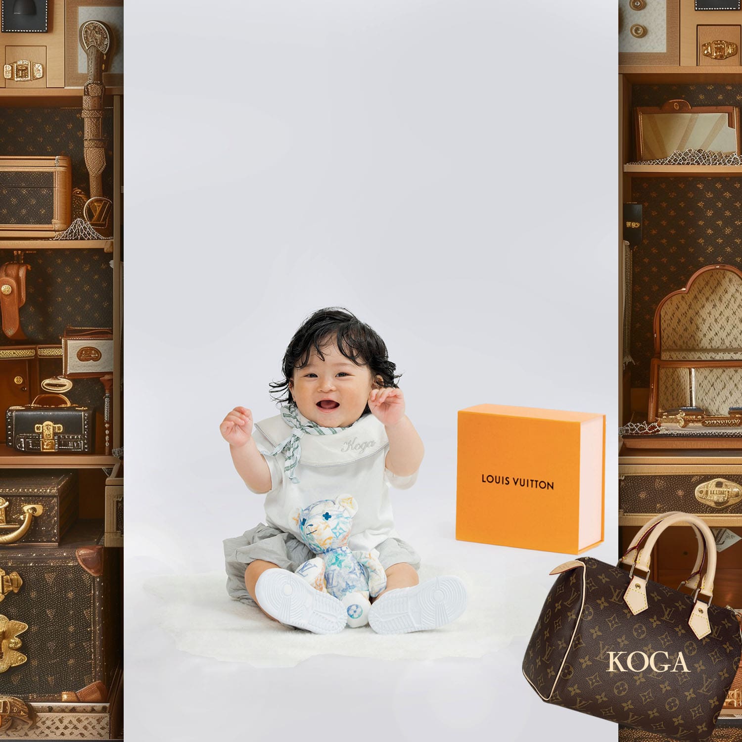 030 Kids Tokei on Runway Magazine World Kids Audition 2024 Louis Vuitton