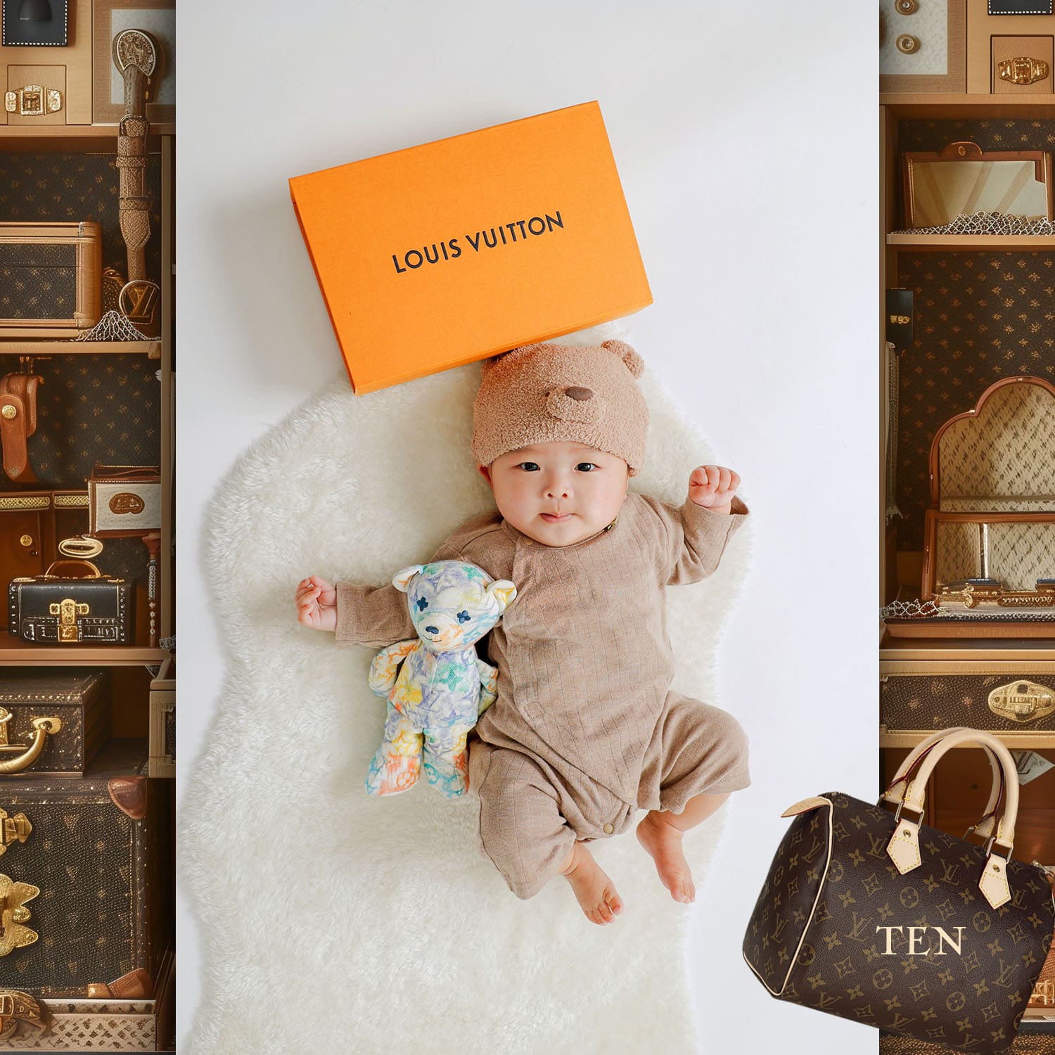 032 Kids Tokei on Runway Magazine World Kids Audition 2024 Louis Vuitton