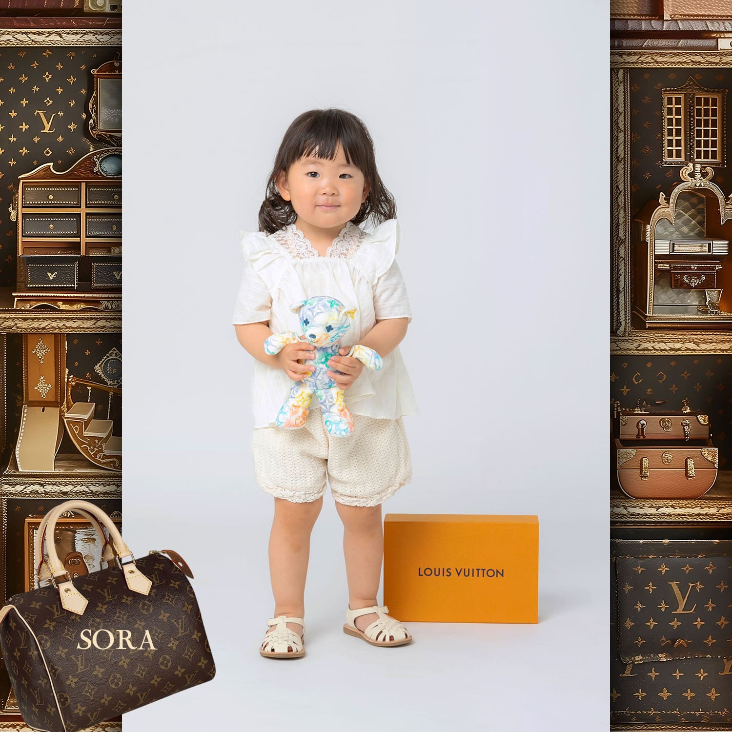 038 Kids Tokei on Runway Magazine World Kids Audition 2024 Louis Vuitton