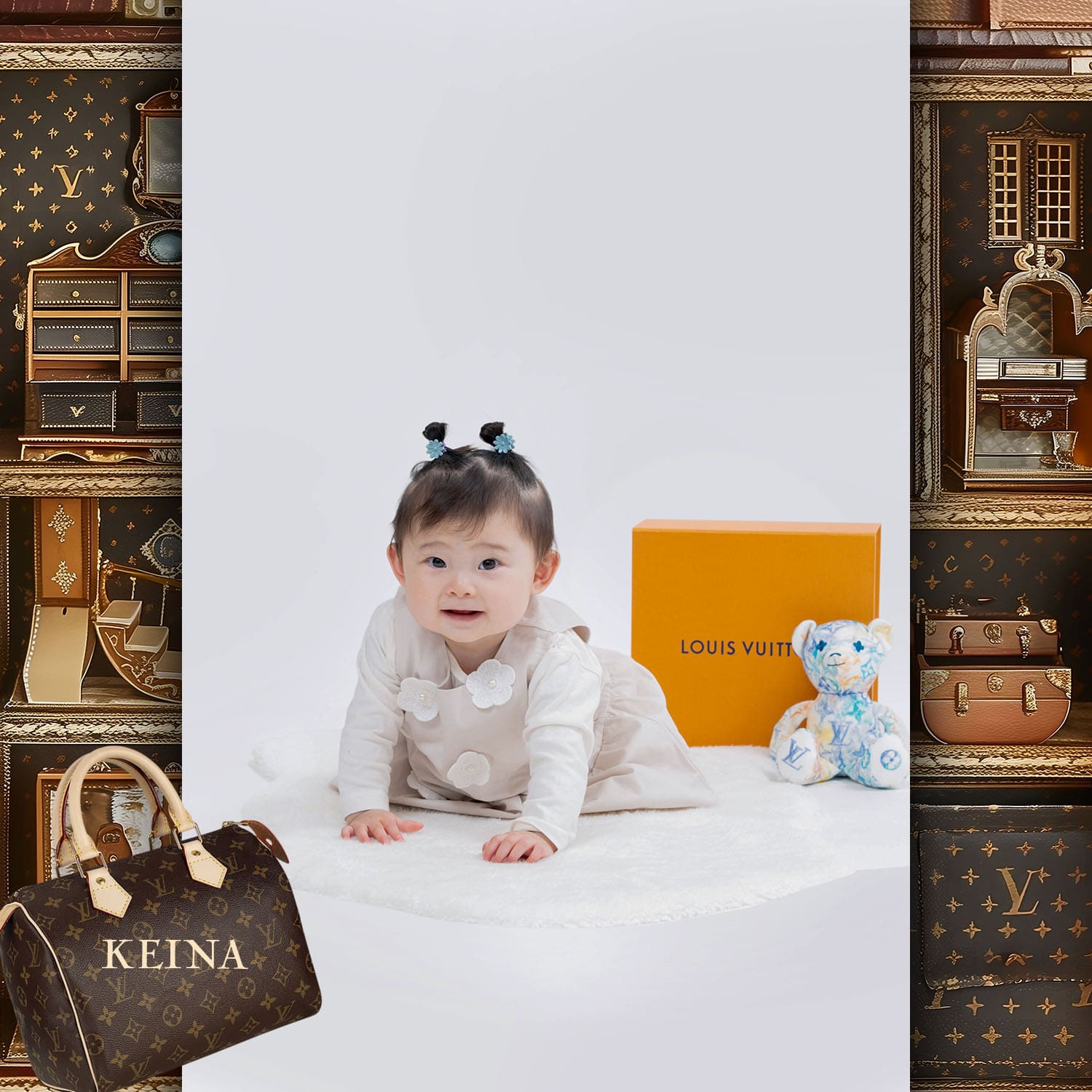 040 Kids Tokei on Runway Magazine World Kids Audition 2024 Louis Vuitton