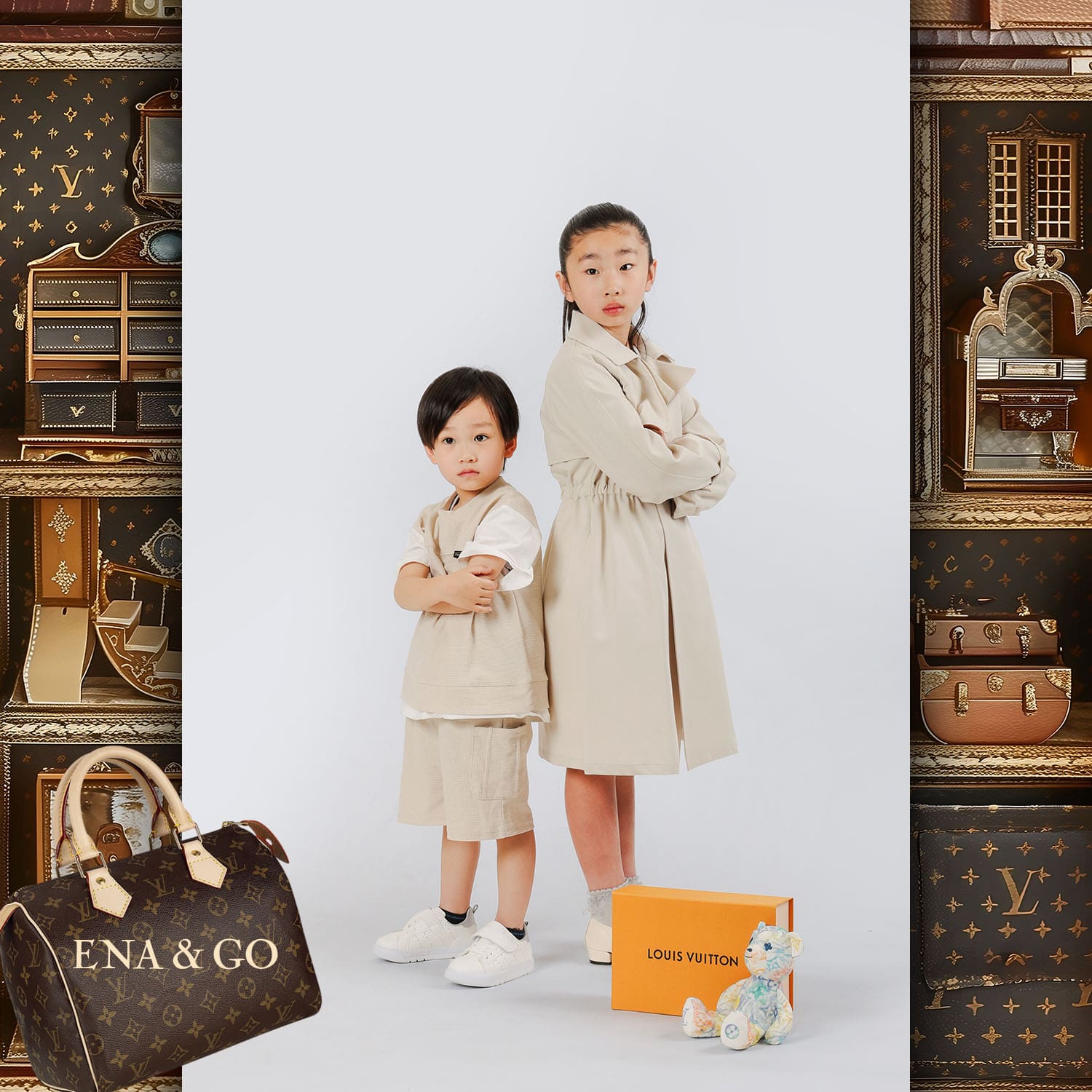 042 Kids Tokei on Runway Magazine World Kids Audition 2024 Louis Vuitton