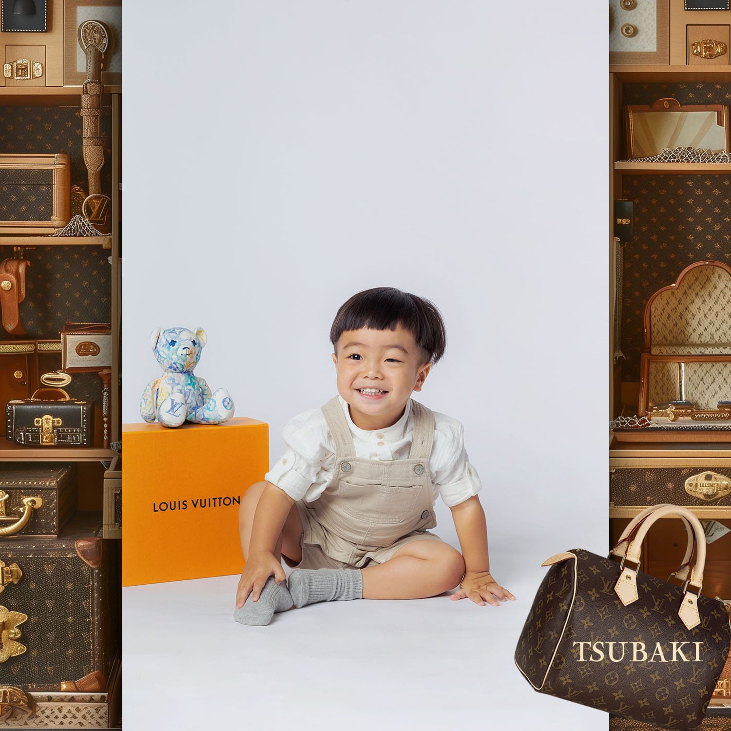 044 Kids Tokei on Runway Magazine World Kids Audition 2024 Louis Vuitton